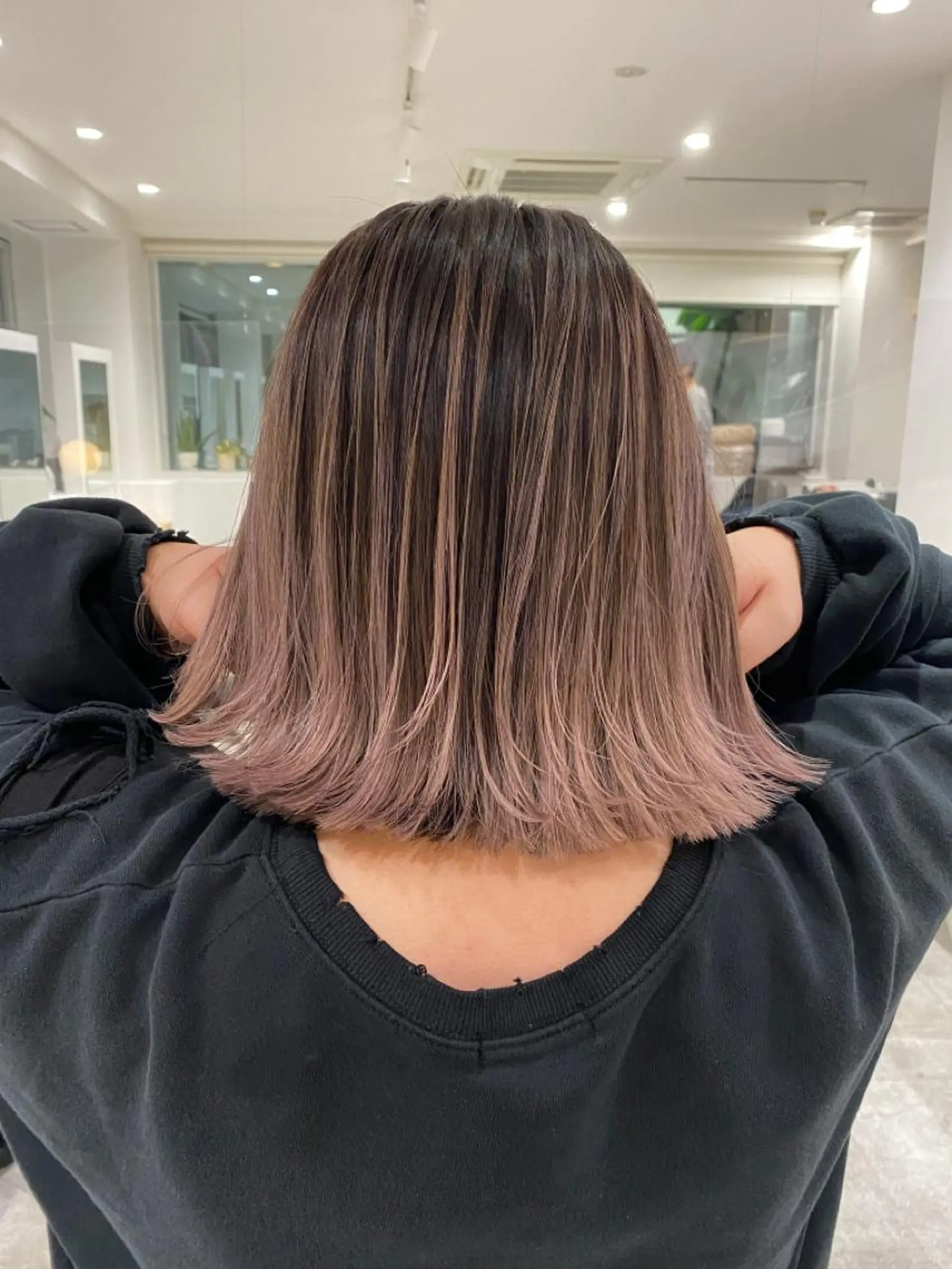 ショート カラー トリートメント JIL BLAN 京都のヘアスタイル