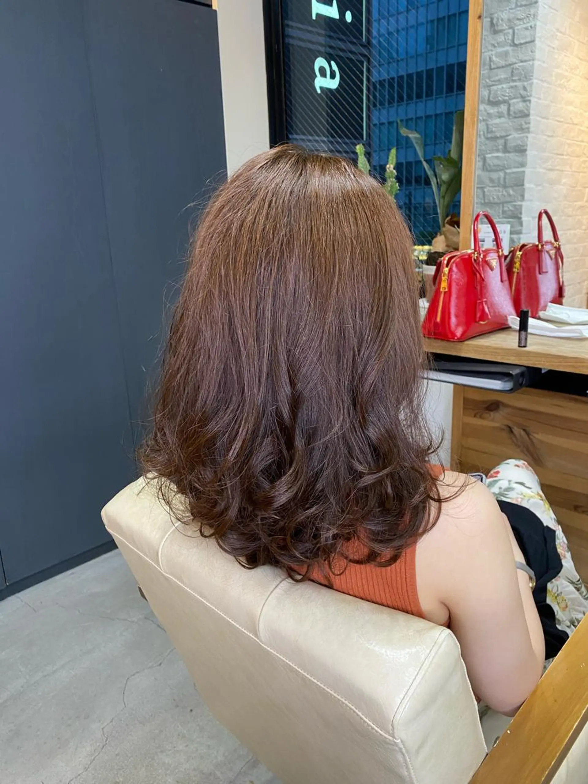 ミディアム カラー ヘアアレンジ 統括マネージャー/ 髪のドクター/前原悟のヘアスタイル