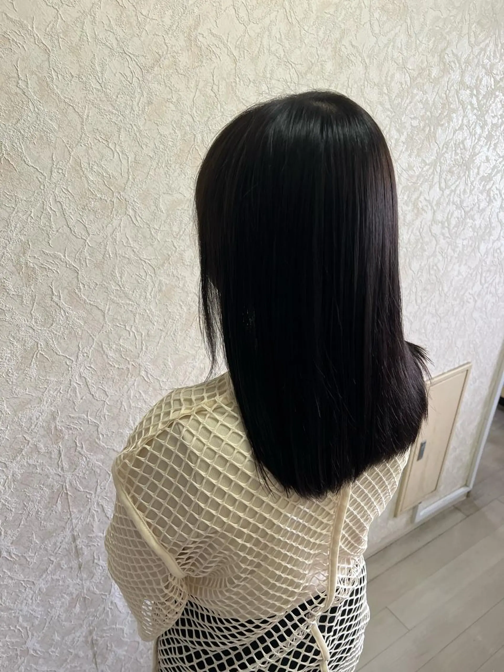 ミディアム カラー 透明感カラー グレージュ トリートメント カット ヘアカラー トリートメント ブリーチ/髪質改善/ レイヤー/YUTO‎のヘアスタイル