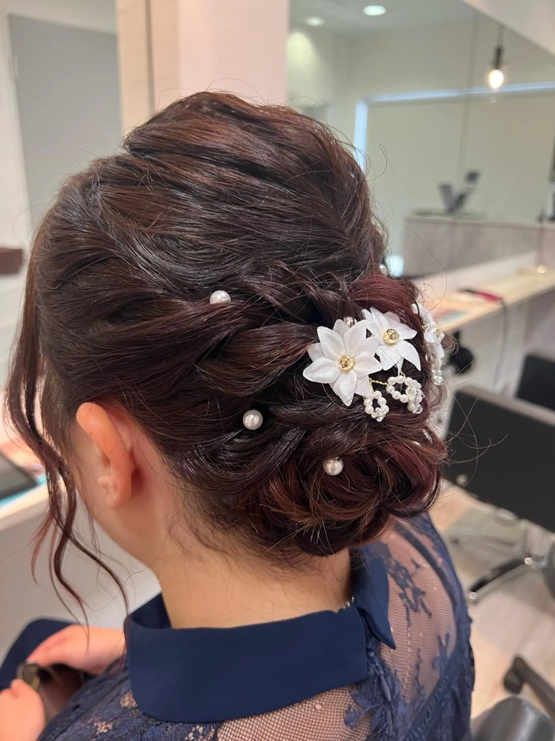 ヘアアレンジ ヘアセット 🤍美髪×艶カラー RYOKO🤍のヘアスタイル