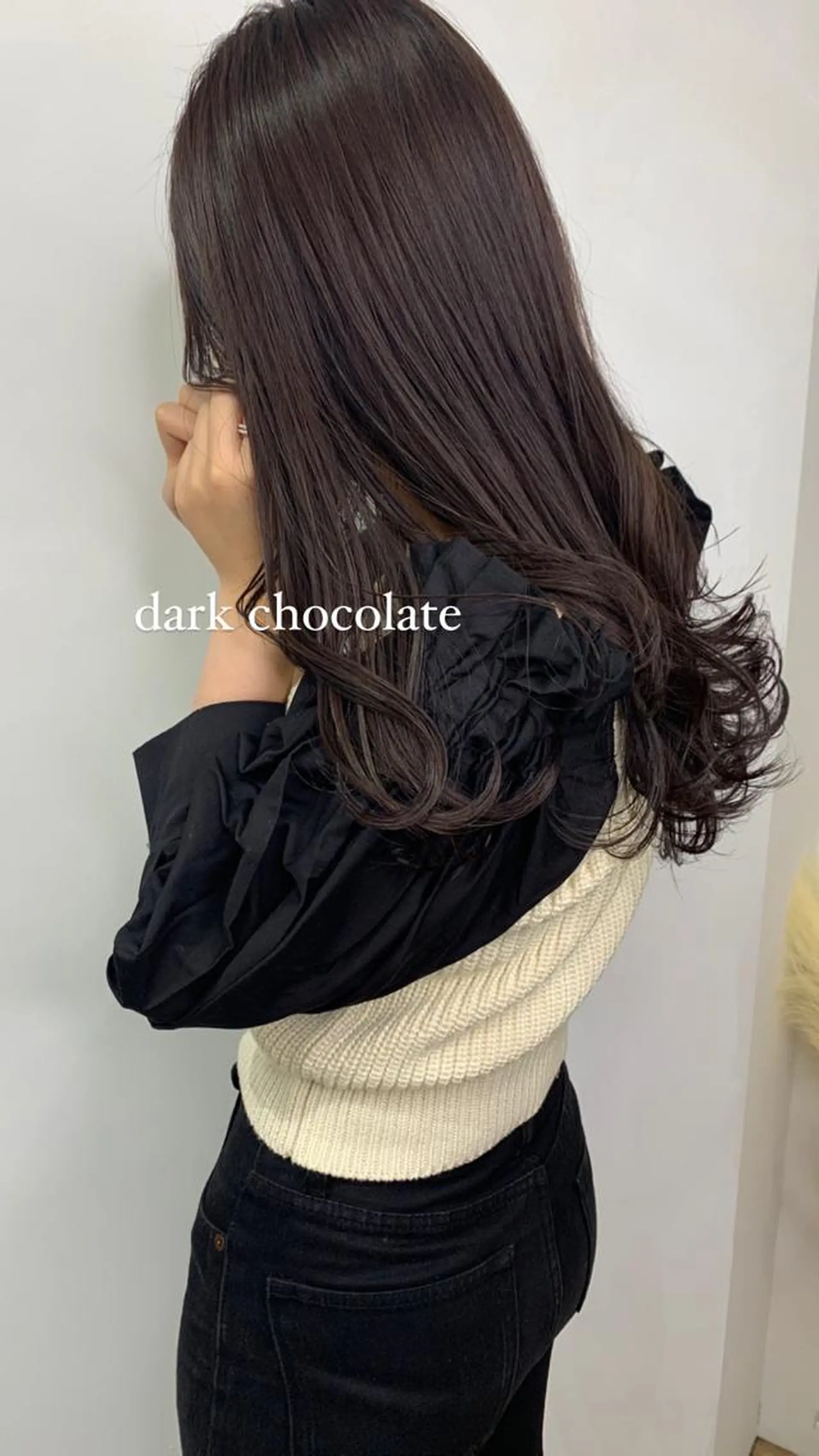 ロング カラー パープルカラー ヘアカラー トリートメント レイヤー/顔周り /AKARIのヘアスタイル