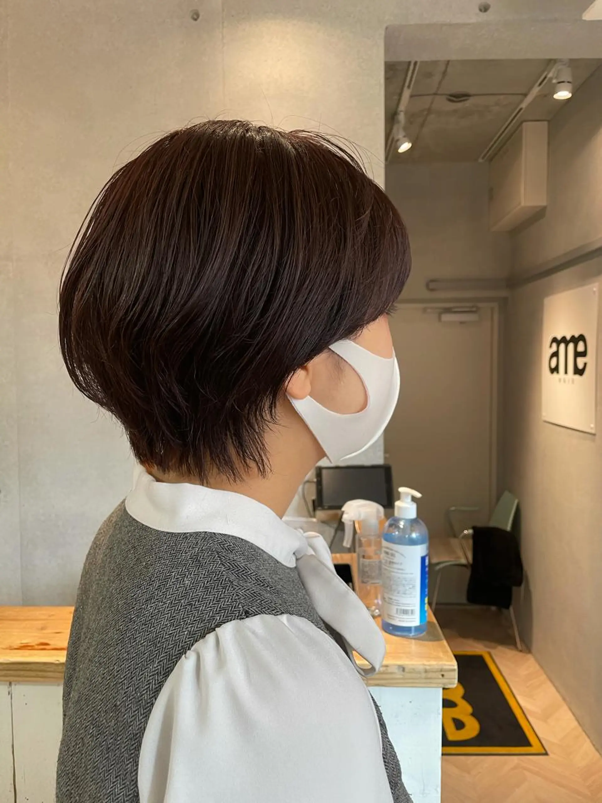 ショート カラー カット ヘアカラー しのはら まどかのヘアスタイル