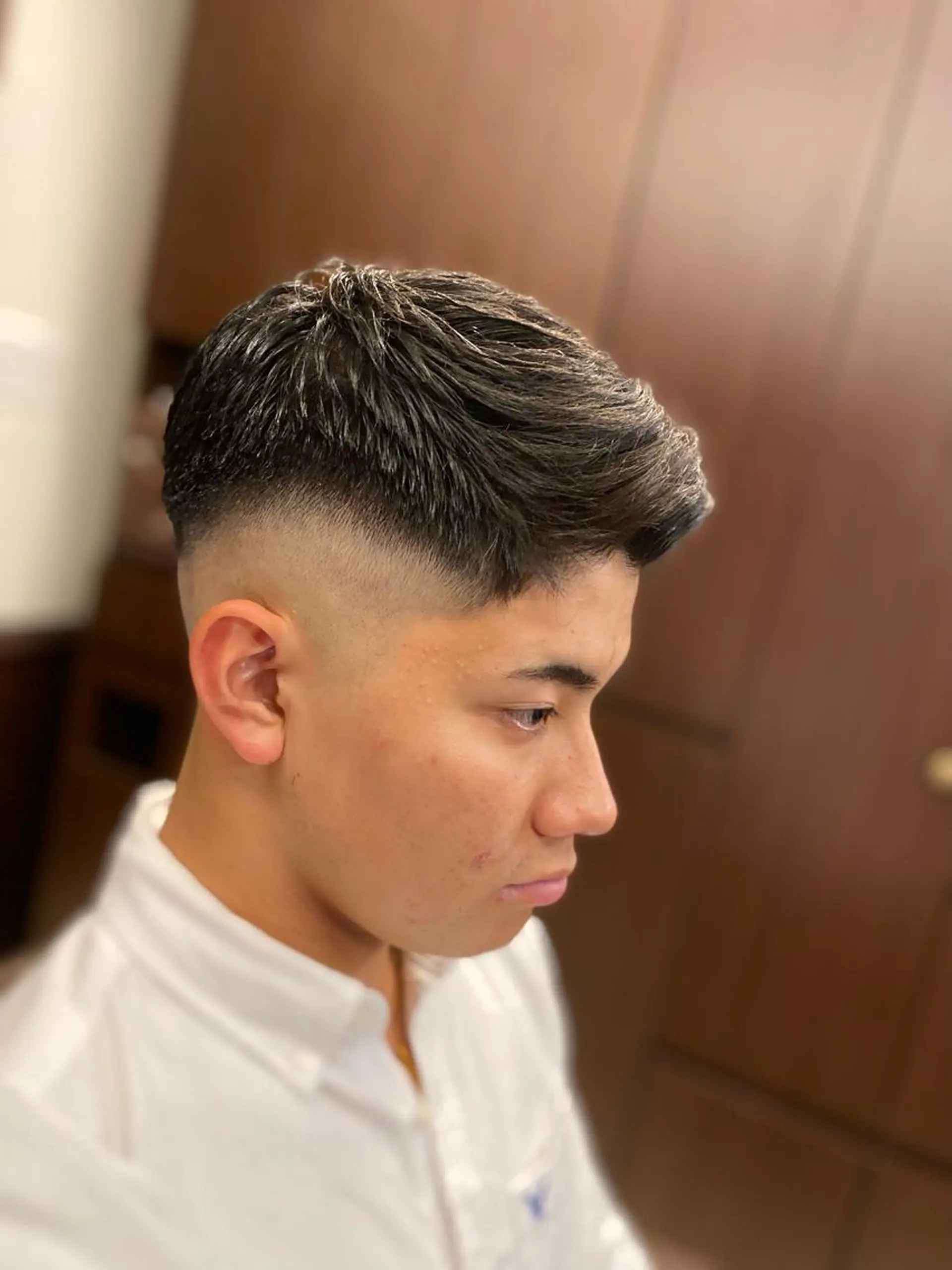 ショート メンズ フェードカット TRAD  BARBER STYLE Ⅱ所属・💈二子玉川メンズ カット木村海斗💈のヘアスタイル