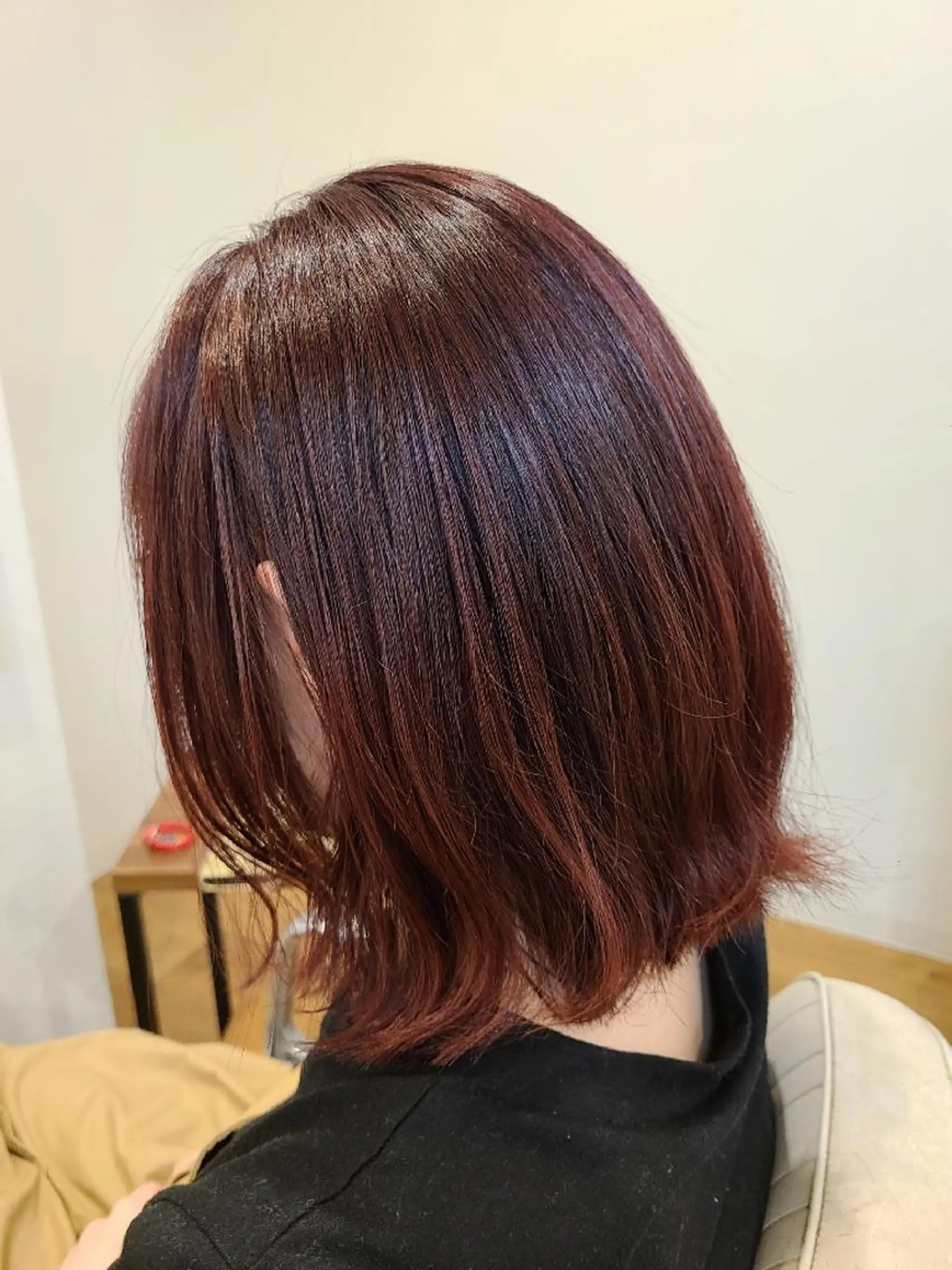 ミディアム カラー ブリーチ ブリーチなしカラー ピンクカラー 韓国風ヘア カット ヘアカラー トリートメント 【ネウィ天王寺 】seiyaのヘアスタイル