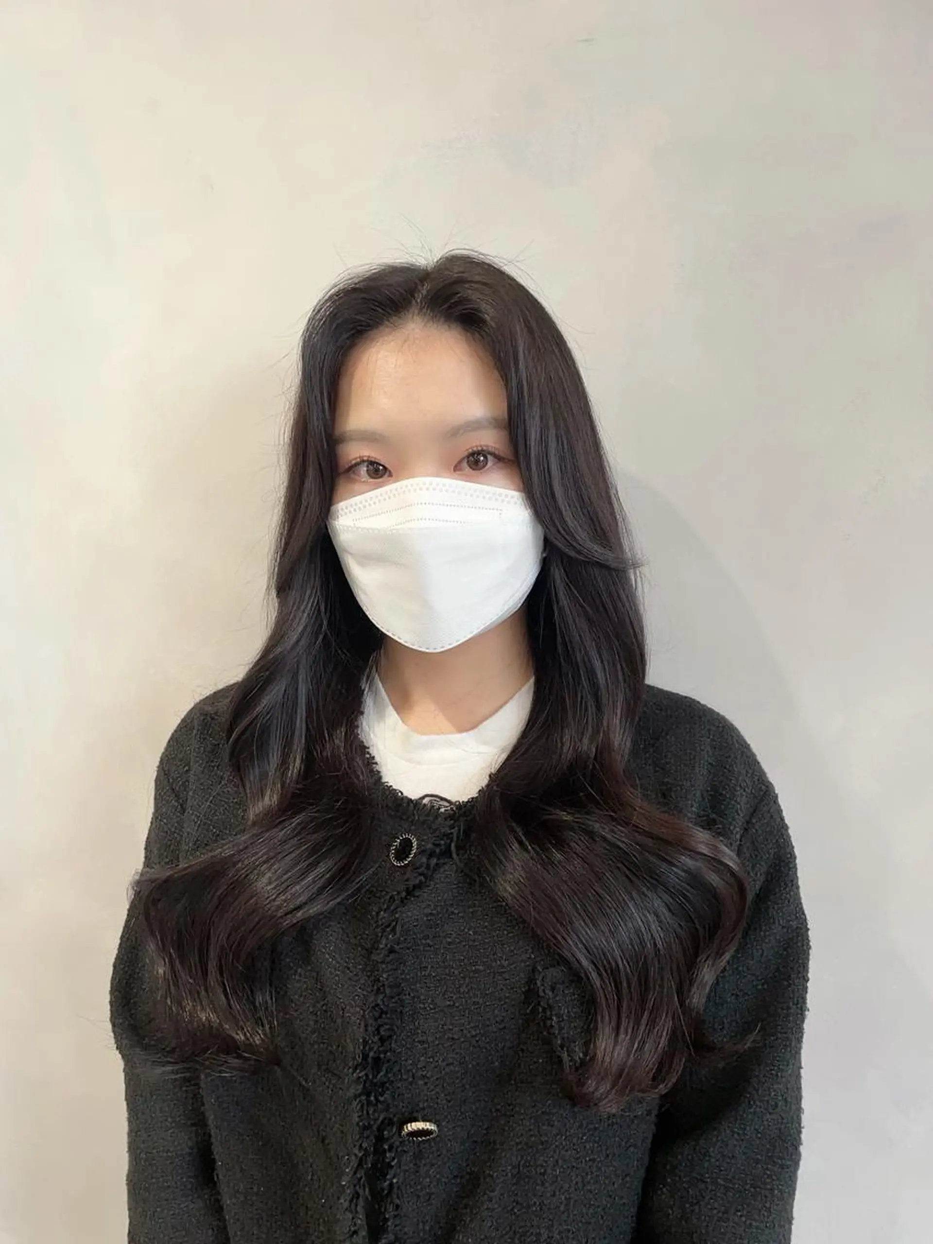ロング ロング カット ヘアカラー トリートメント ❤︎︎韓国ヘア❤︎︎ 𝑺𝒉𝒊𝒉𝒐のヘアスタイル