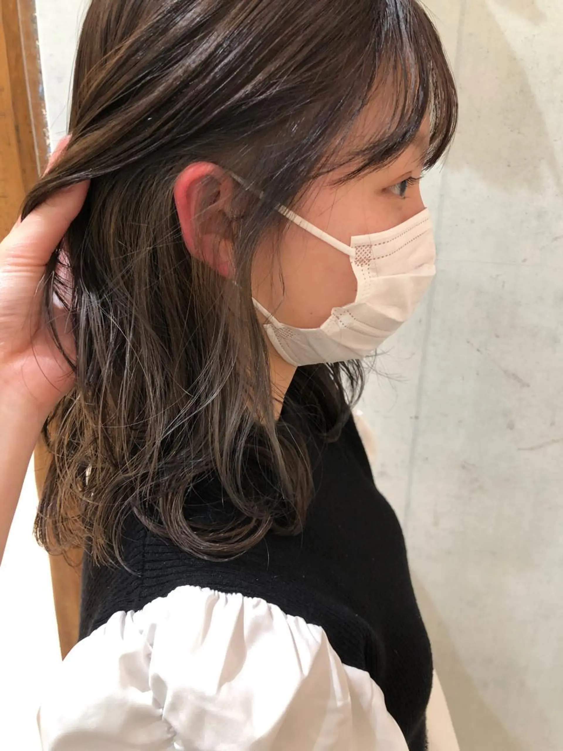 セミロング カラー 🩵ANELA東口 齋藤琴音💚のマツエク・マツパデザイン