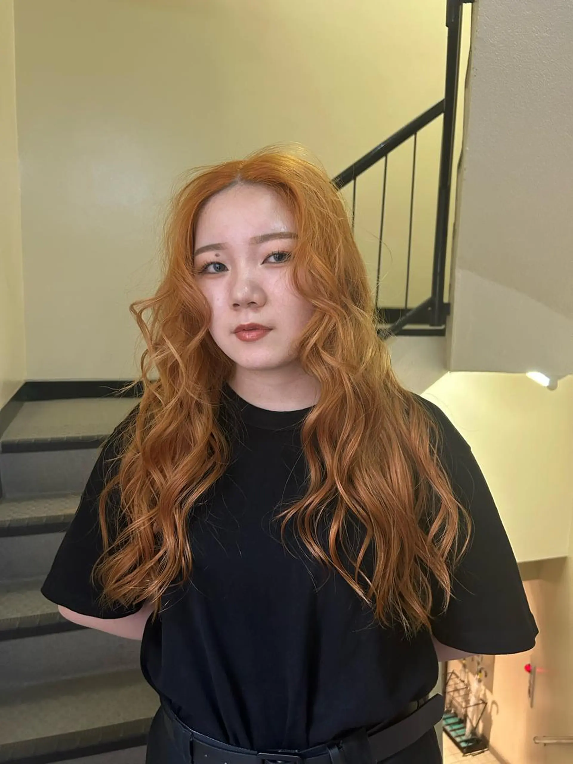 ロング カラー ヘアアレンジ ☕️結【suii.】 ボブ/ヘアセット☕️のヘアスタイル