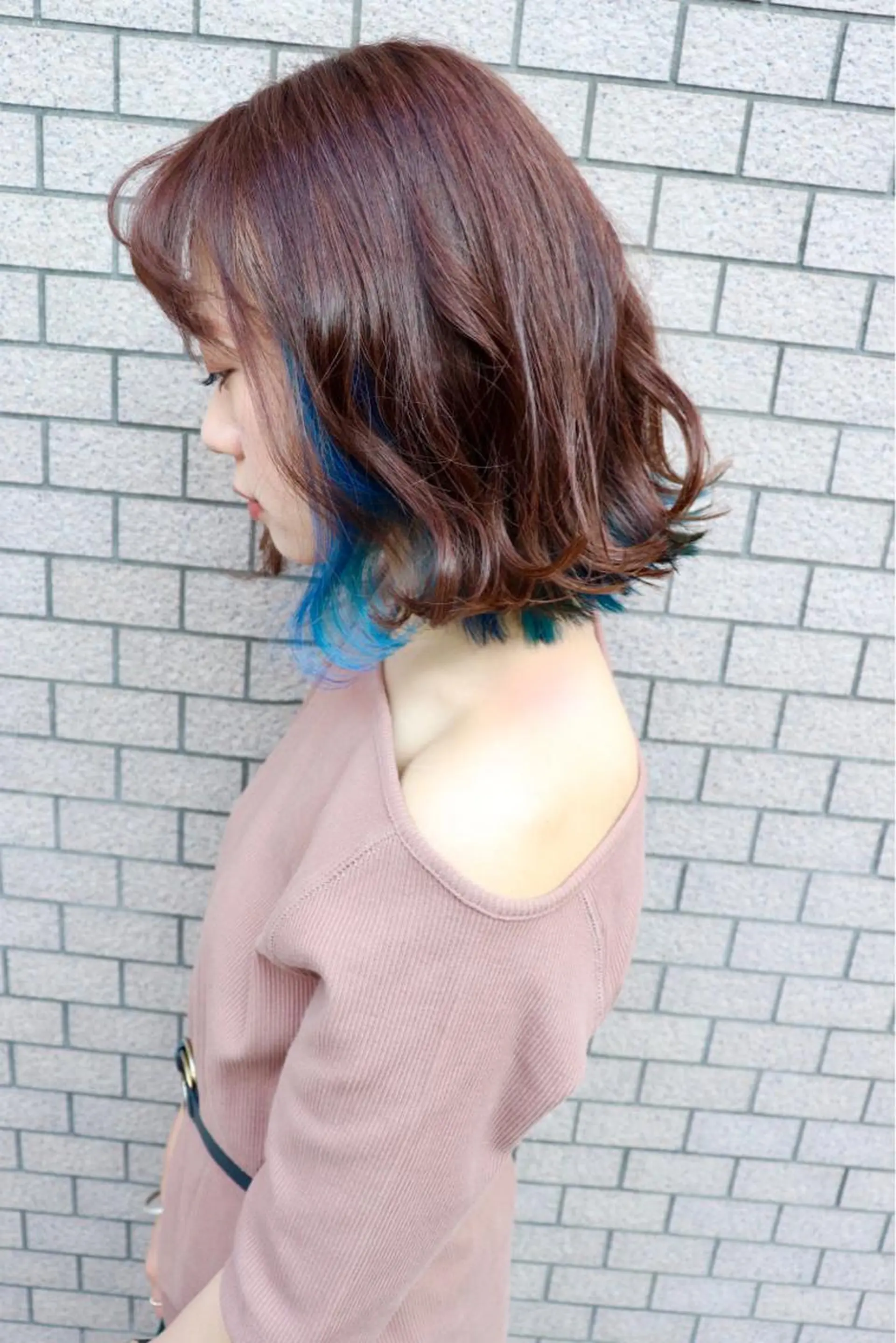 ミディアム 汐見 悠佑のヘアスタイル