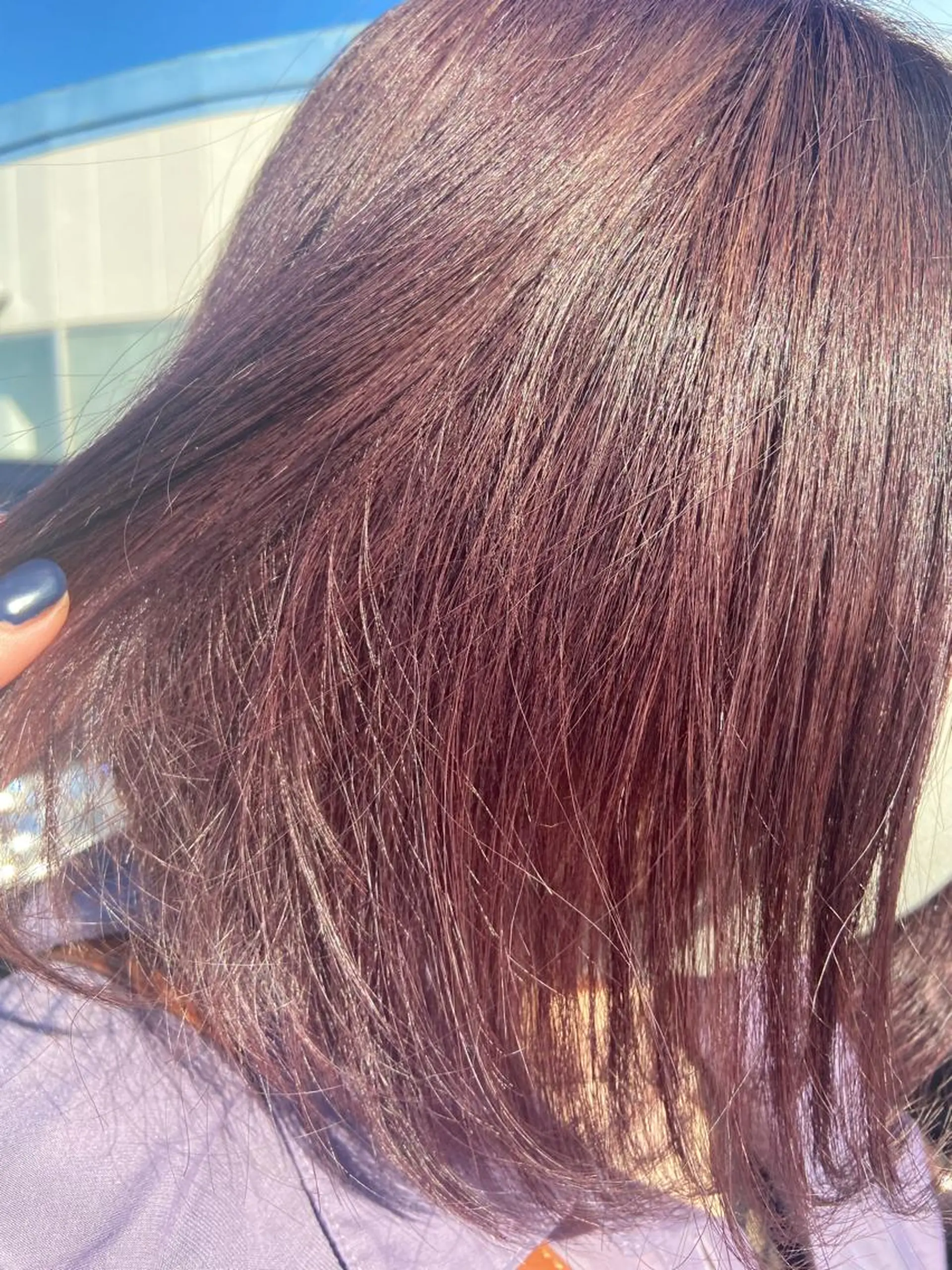 ショート カラー ブラウンカラー イルミナカラー ピンクカラー ピンクブラウン ハラダ ヒナミのヘアスタイル
