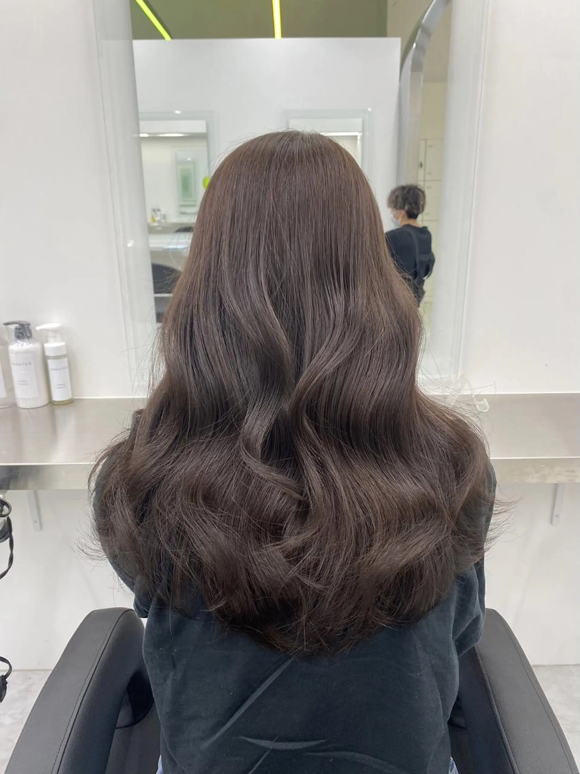 カラー 韓国風🇰🇷愛され トレンド🥀上野のヘアスタイル