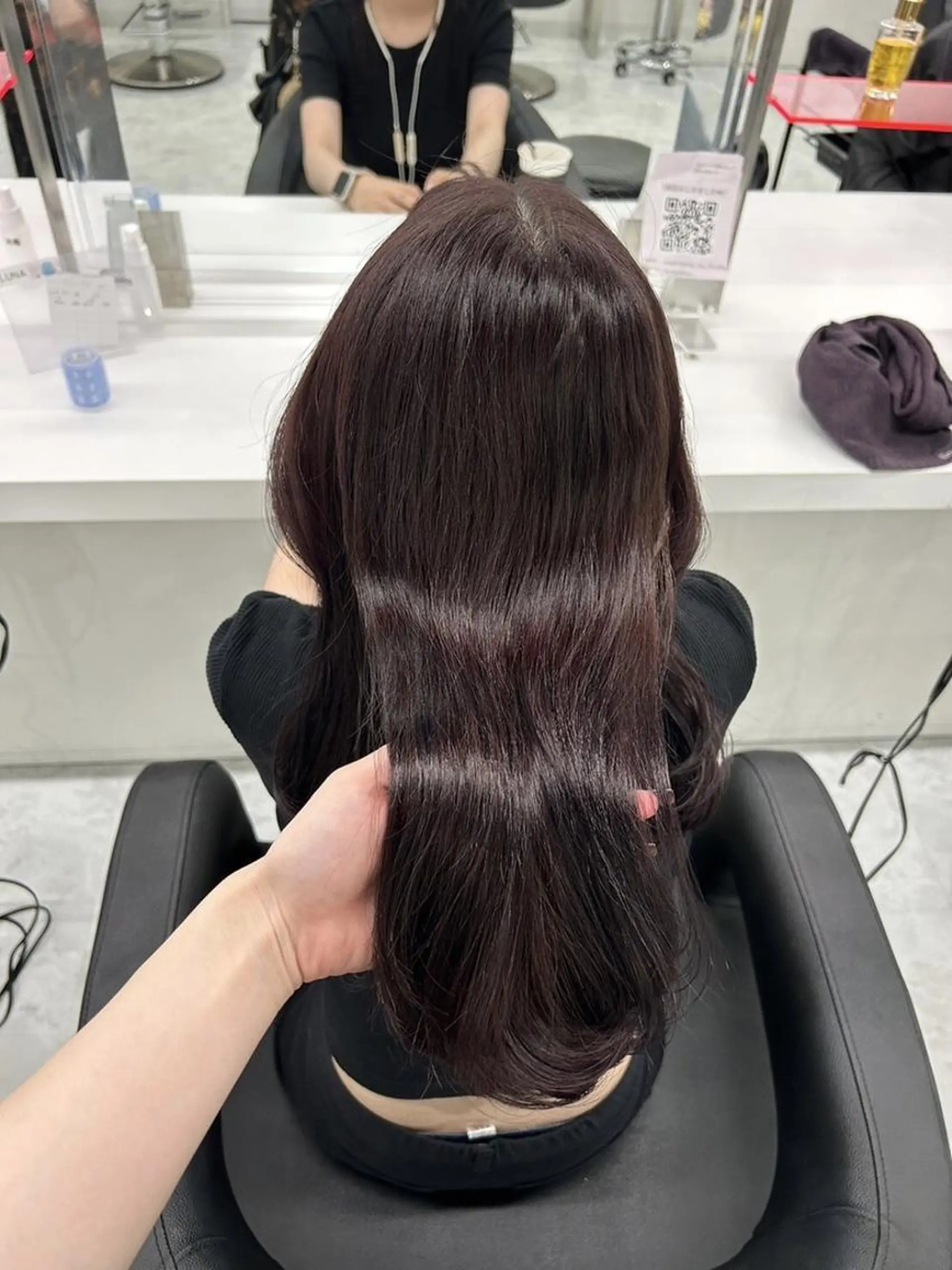 カラー 上野BABY💞 高発色暖色カラー💞のヘアスタイル
