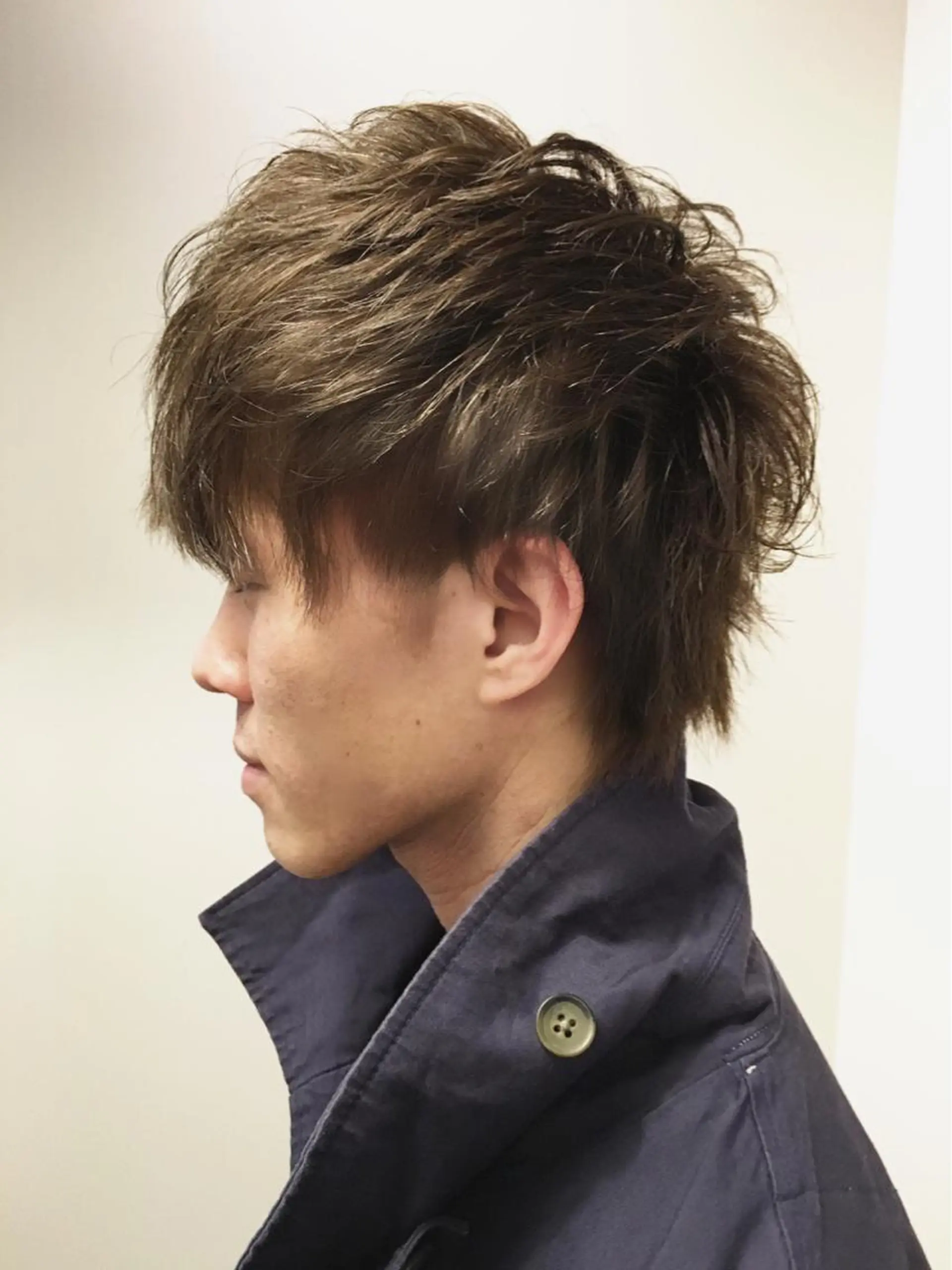ショート カラー メンズ 店長　鍜治本 颯太のヘアスタイル