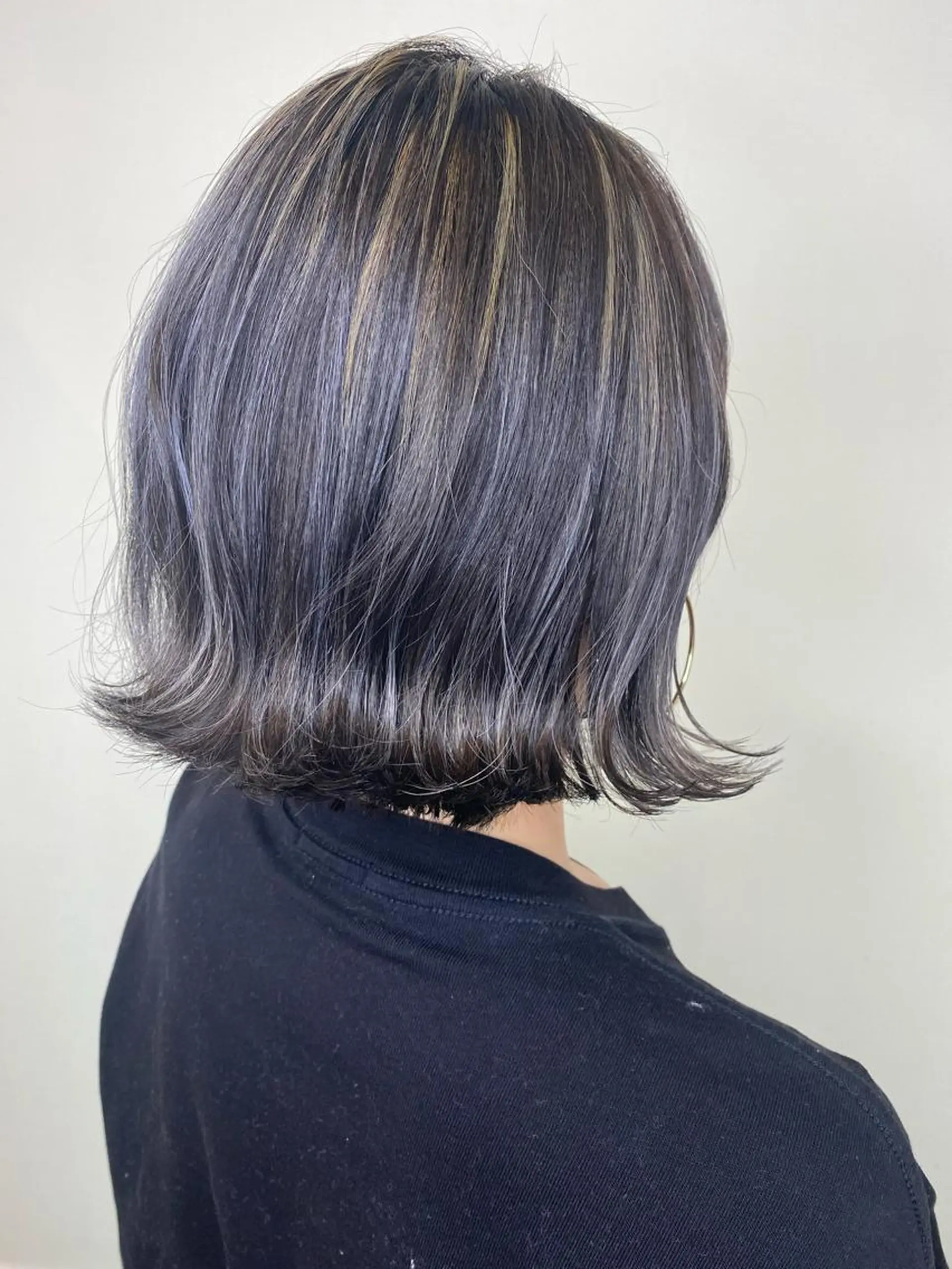 ミディアム カラー カット ヘアカラー トリートメント ✴︎ヒラガカナ✴︎ ECLAT HAIRのヘアスタイル