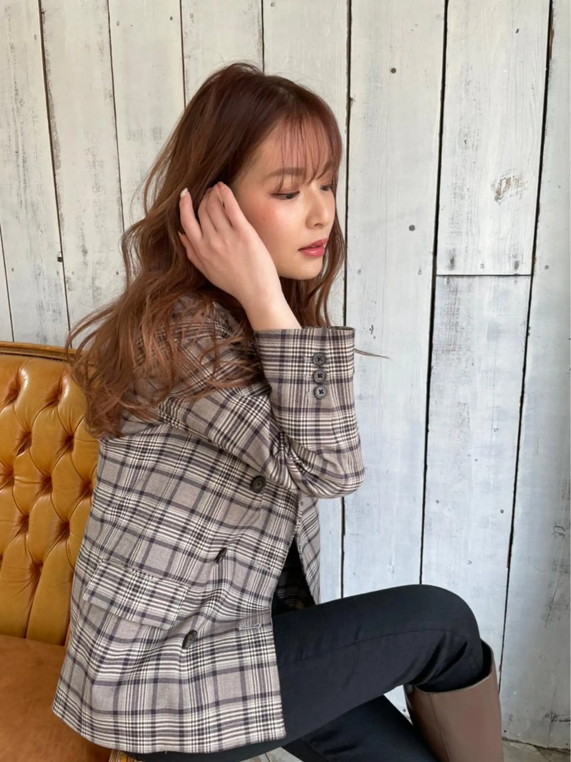 ロング カラー ヘアアレンジ 指名支持率NO.1 スタイリストのヘアスタイル