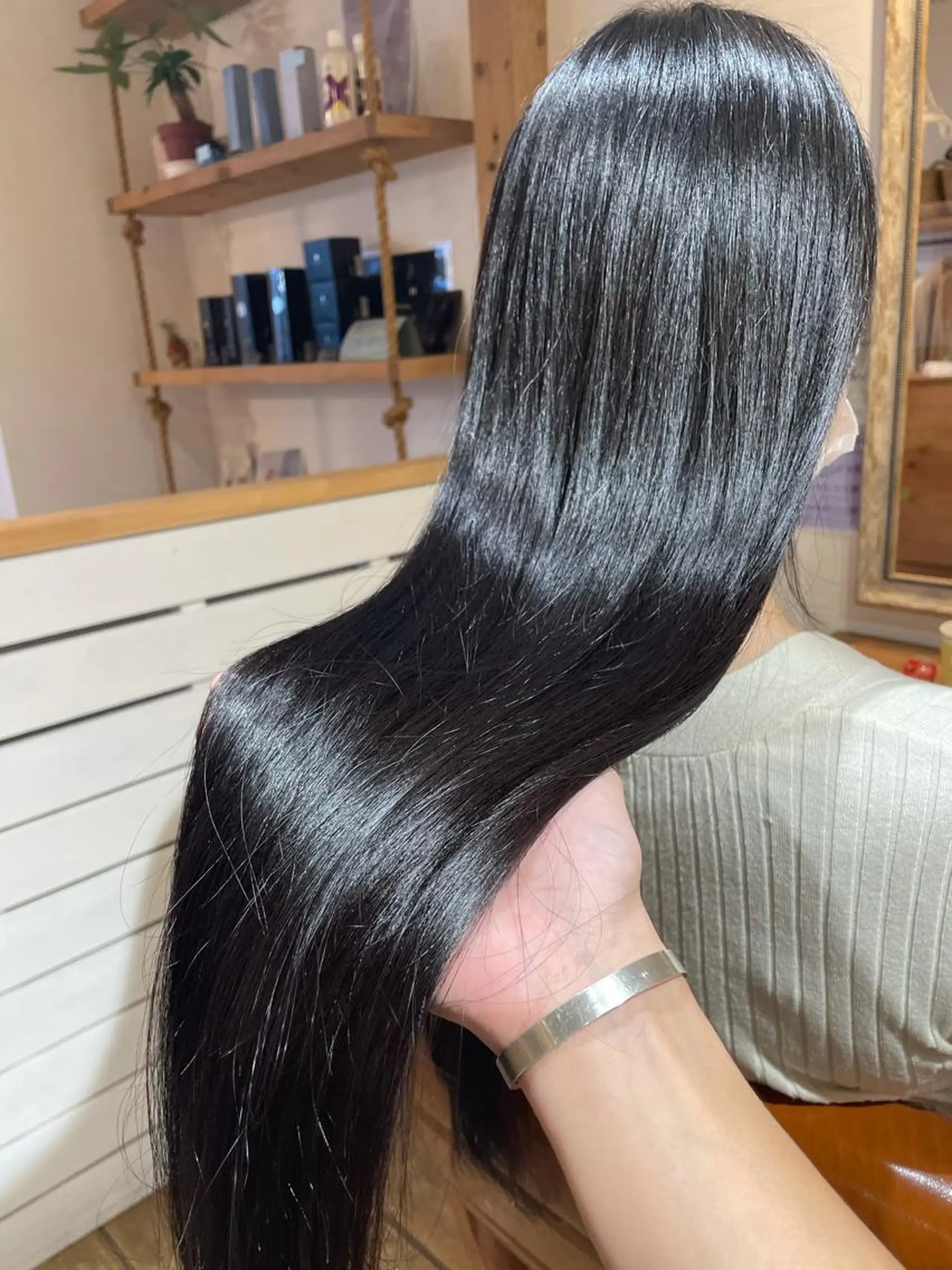 ロング トリートメント 酸熱トリートメント 渋谷 ミモザワークス タニグチヨシユキのヘアスタイル