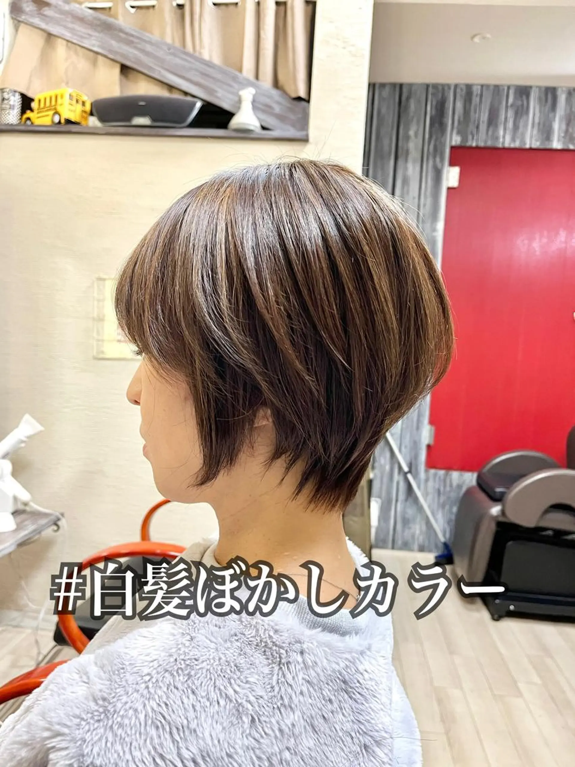 ショート カット ヘアカラー トリートメント ✨髪質改善・縮毛矯正 専門美容室マーベルのヘアスタイル