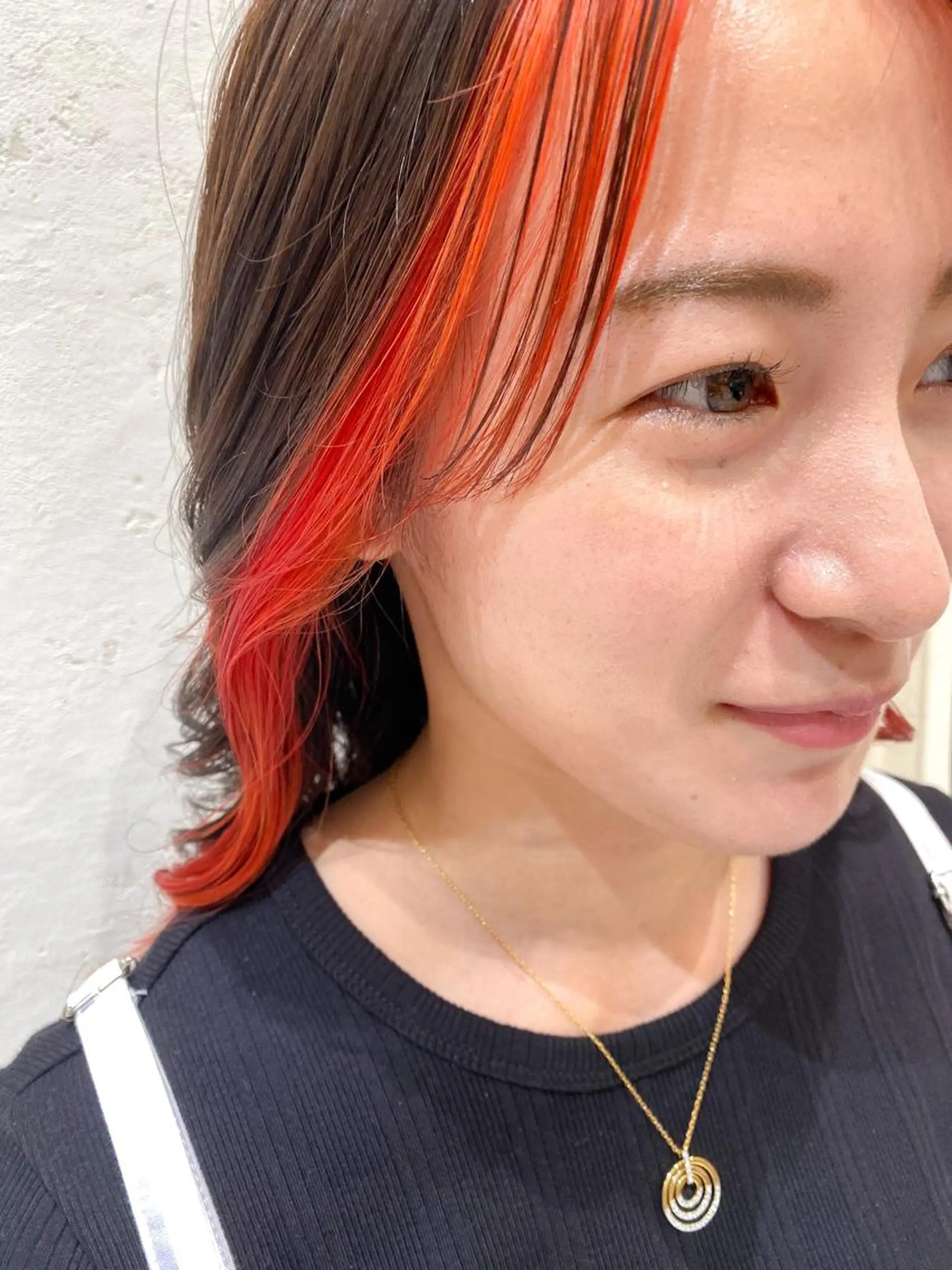 セミロング カラー 韓国風デザイン 💐MIZUKI💐のヘアスタイル