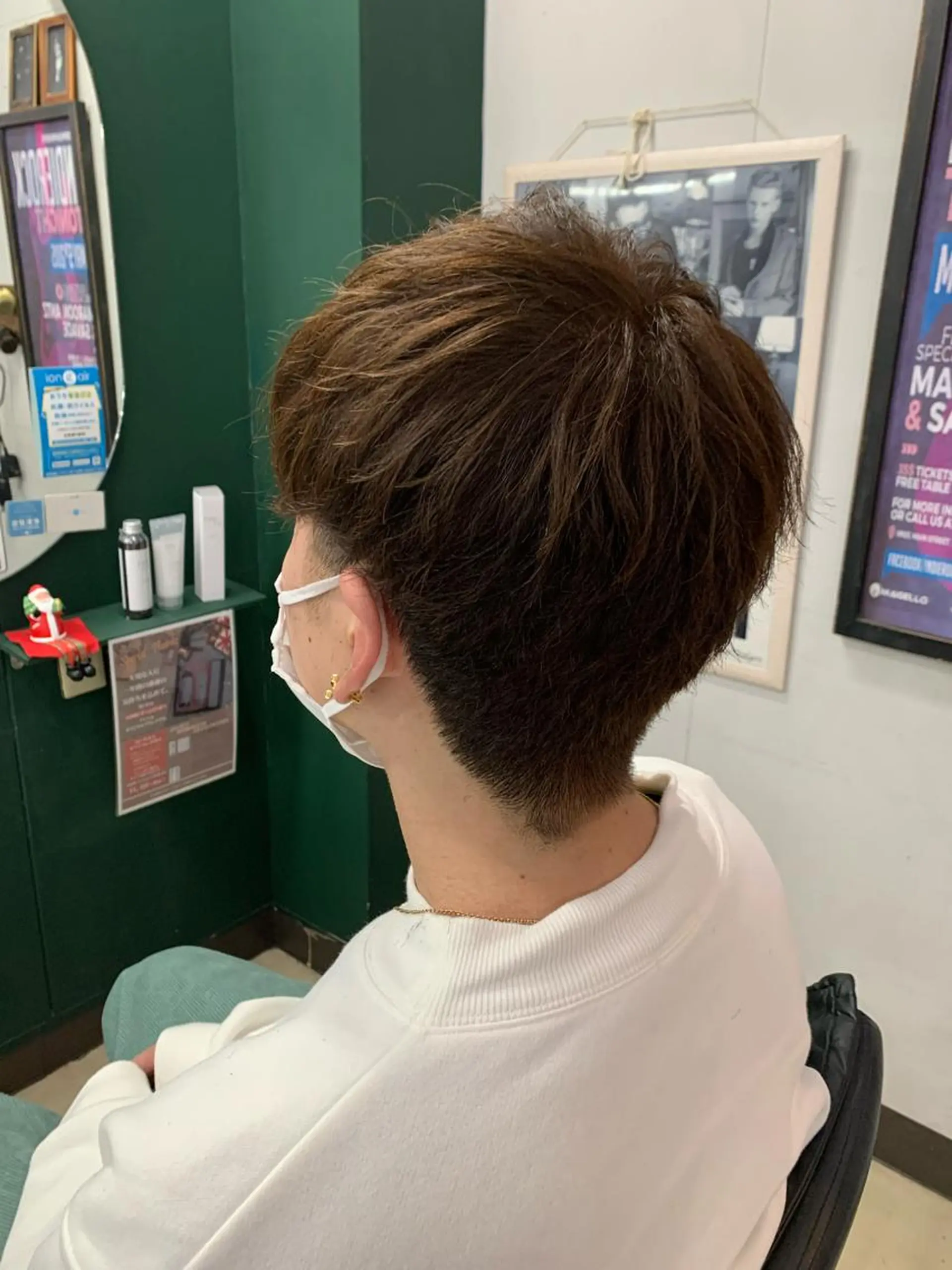 ショート メンズ lil所属・月館 怜奈のヘアスタイル