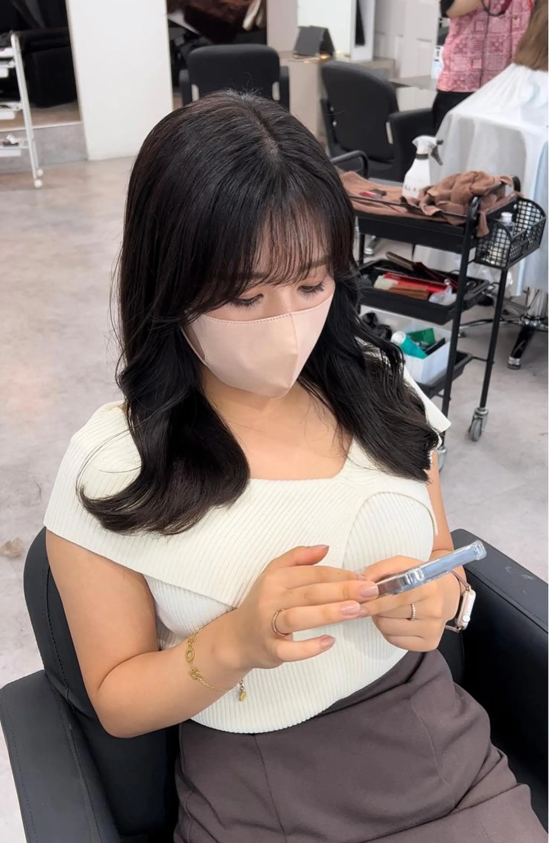 ロング 🫧髪質改善 講師🫧🍎幹細胞のヘアスタイル