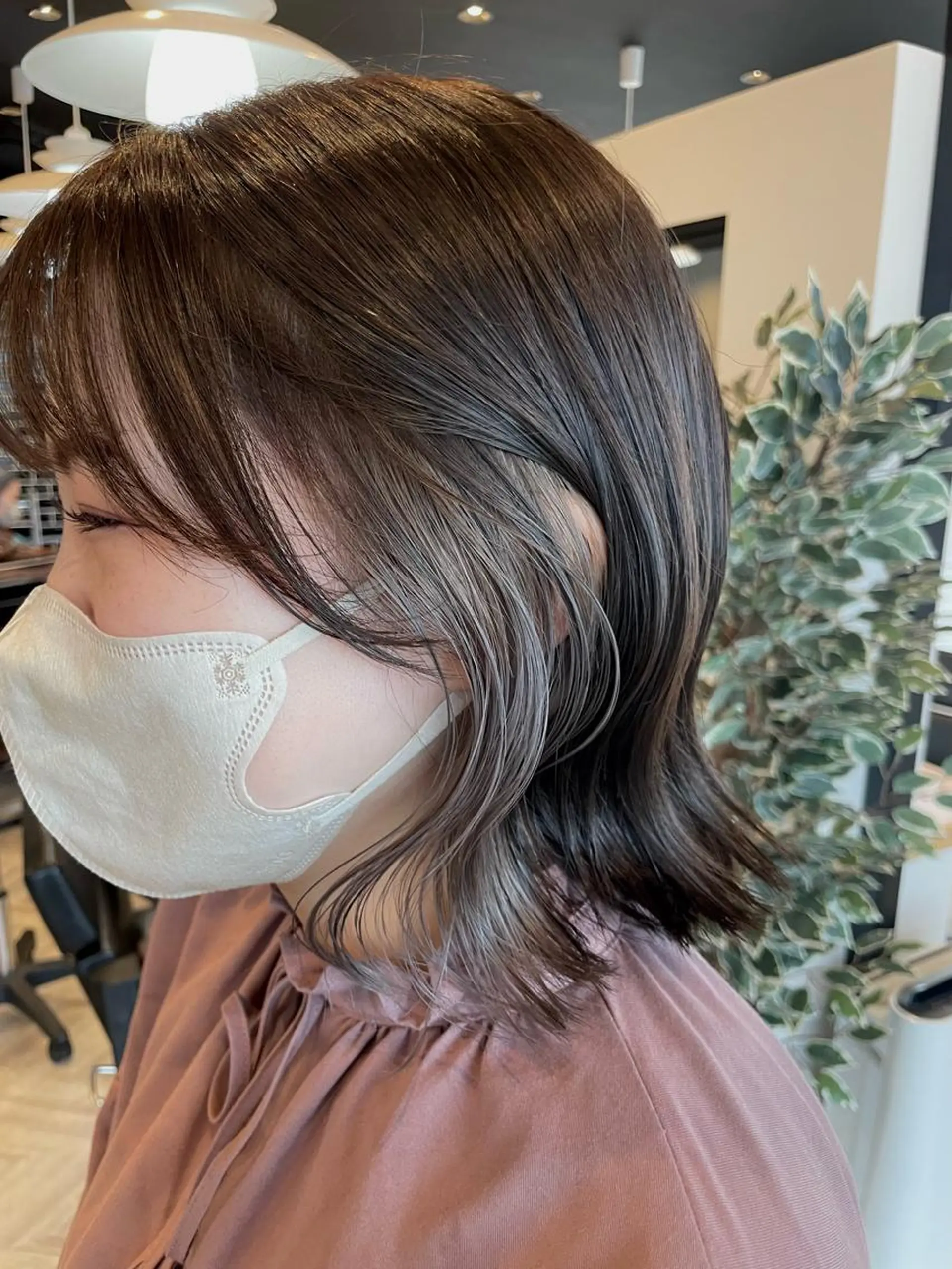 ミディアム カラー イルミナカラー NAP  hair &spa所属・小林 真由のエステ・リラクイメージ