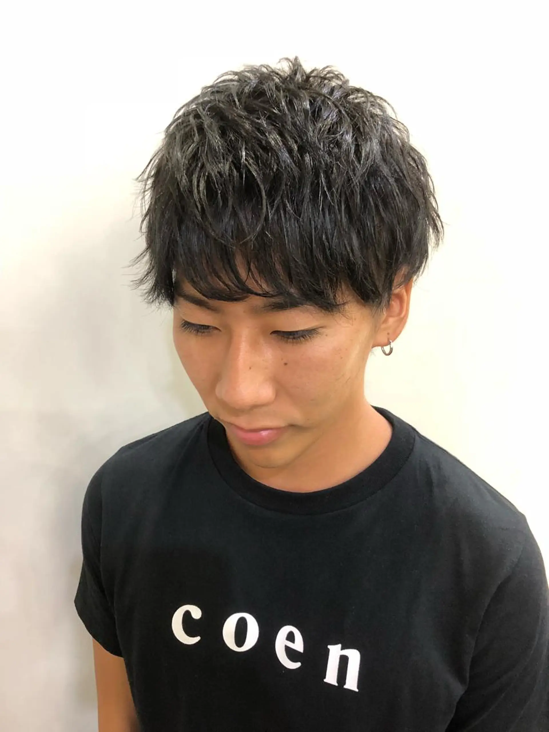 ショート メンズ カット 奥山義進/ハイトーン /バレイヤージュのヘアスタイル