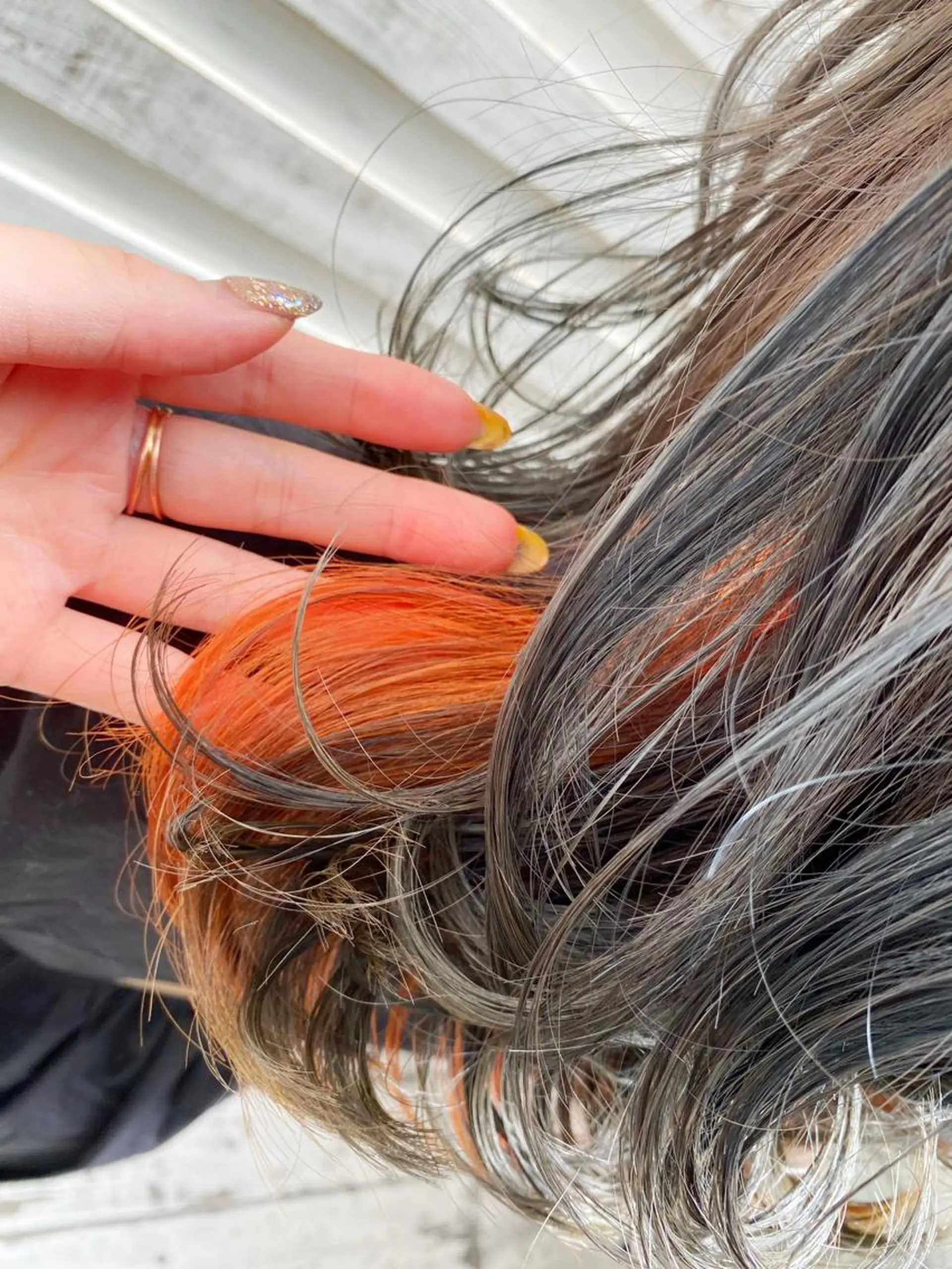 セミロング カラー ヘアアレンジ 指名支持率NO.1 スタイリストのヘアスタイル