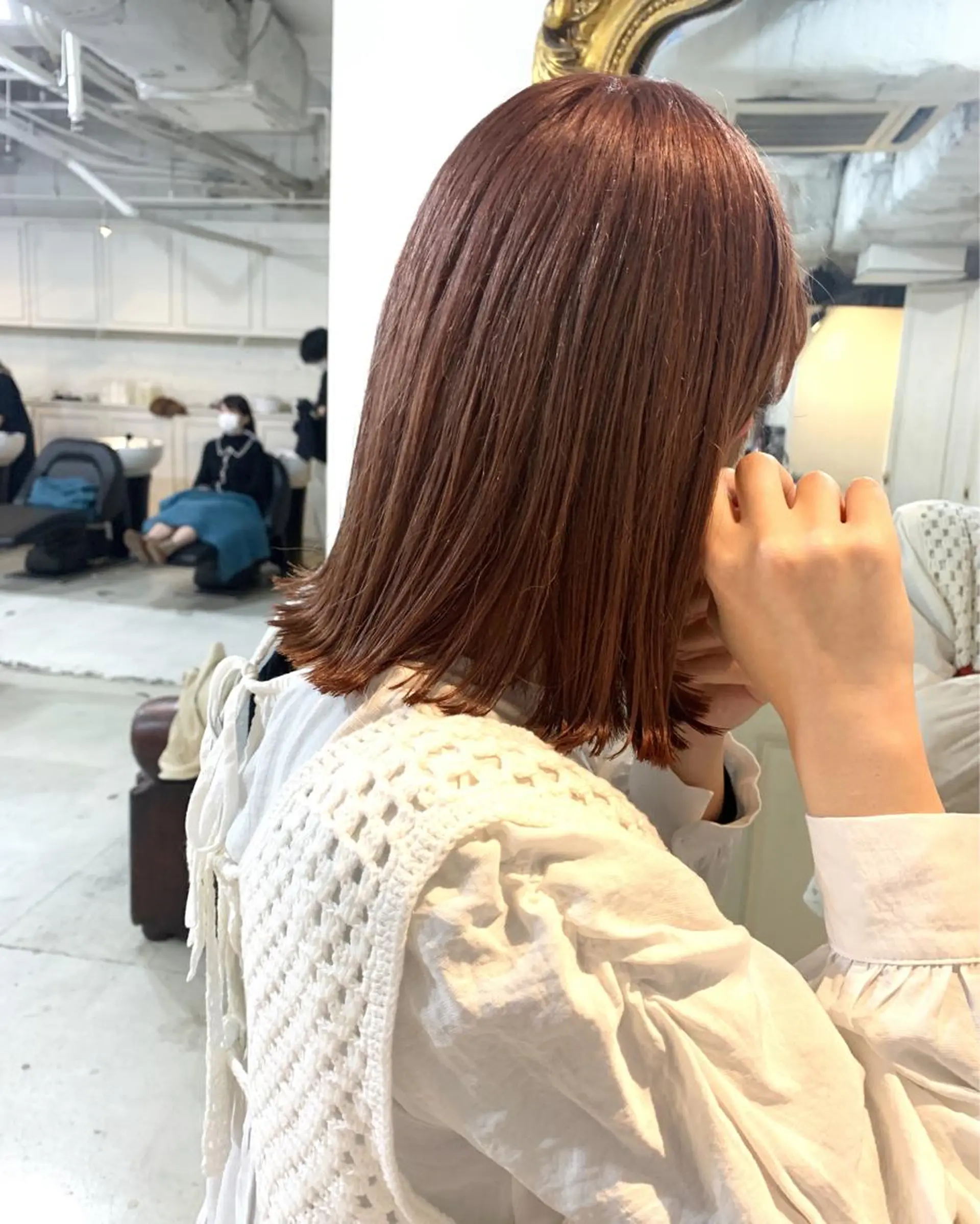ミディアム ヘアカラー トリートメント La Lauren所属・ダブルカラー/ボブ/ 💈JUNYA💈のヘアスタイル