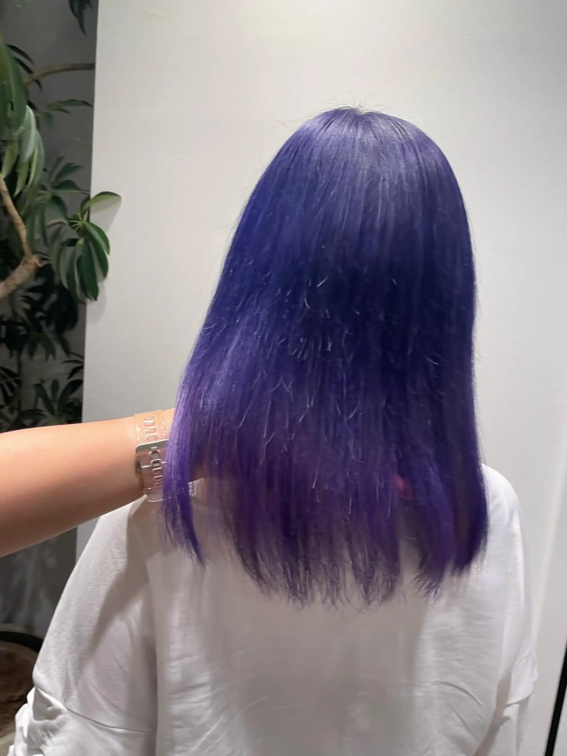 セミロング カラー 艶カラーリスト 🌈銀座🌈牛込萌香のヘアスタイル