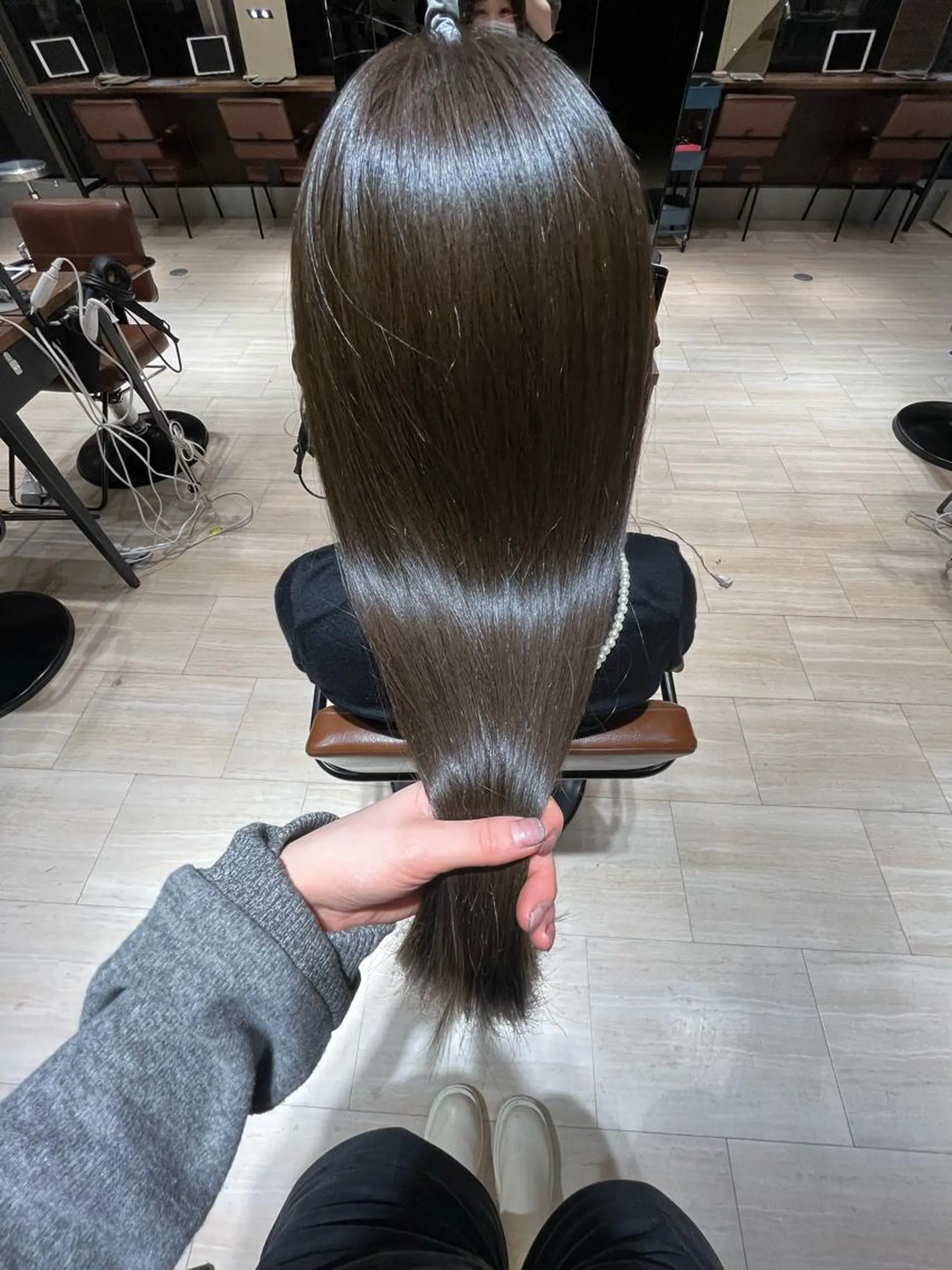 ロング レイヤーカット🫧艶 カラー/LILICAのヘアスタイル