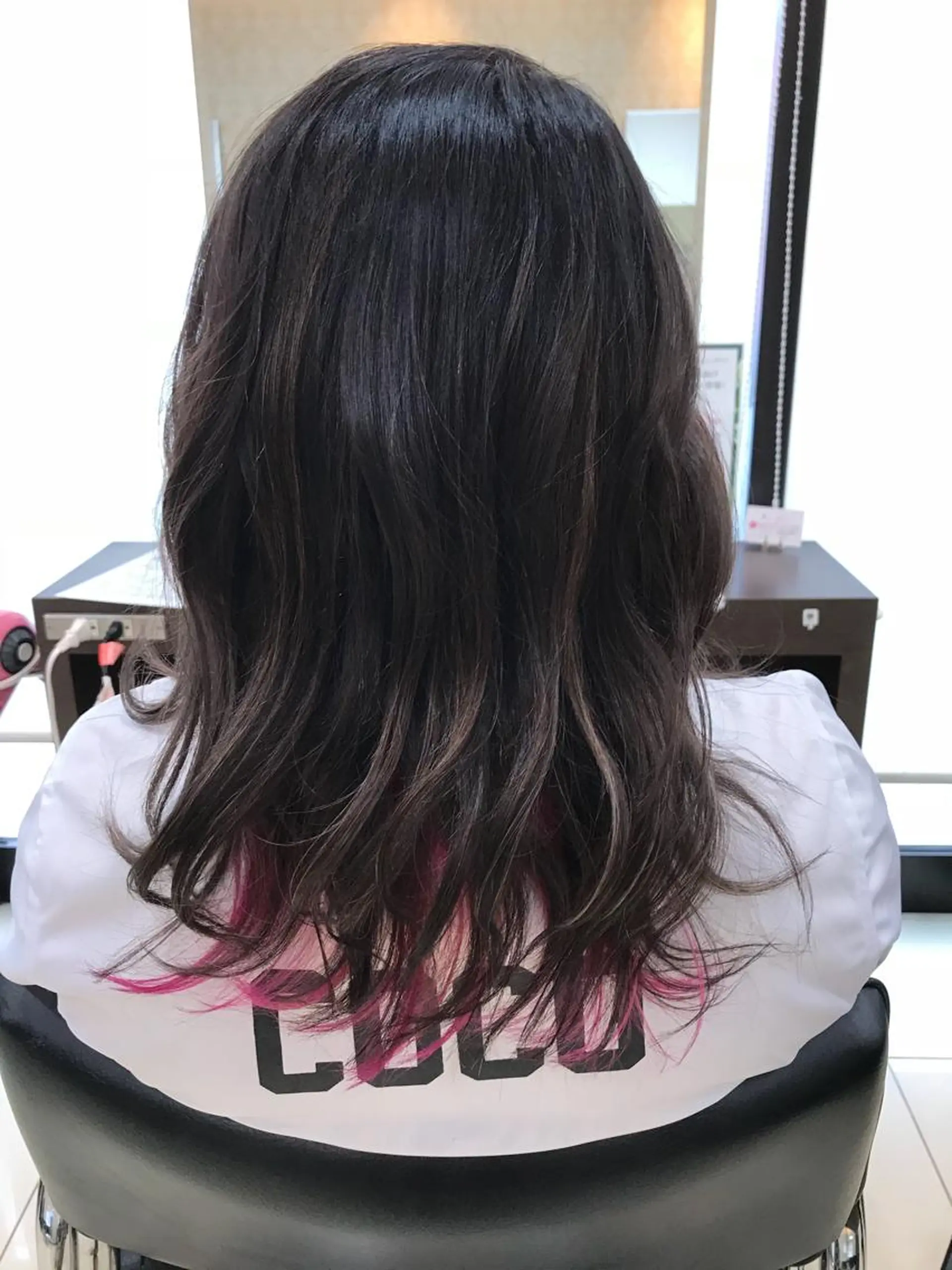 ミディアム ハイライト 大久保 隆蔵のヘアスタイル