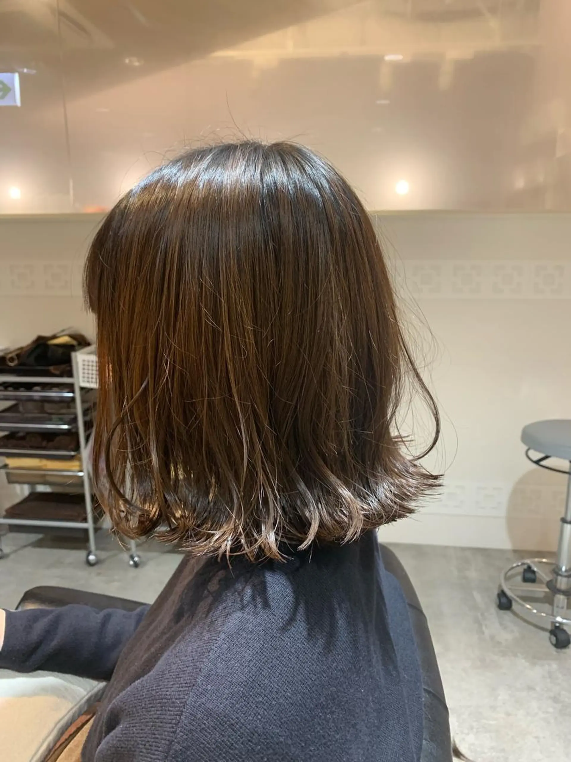 ミディアム 中島 直哉のヘアスタイル