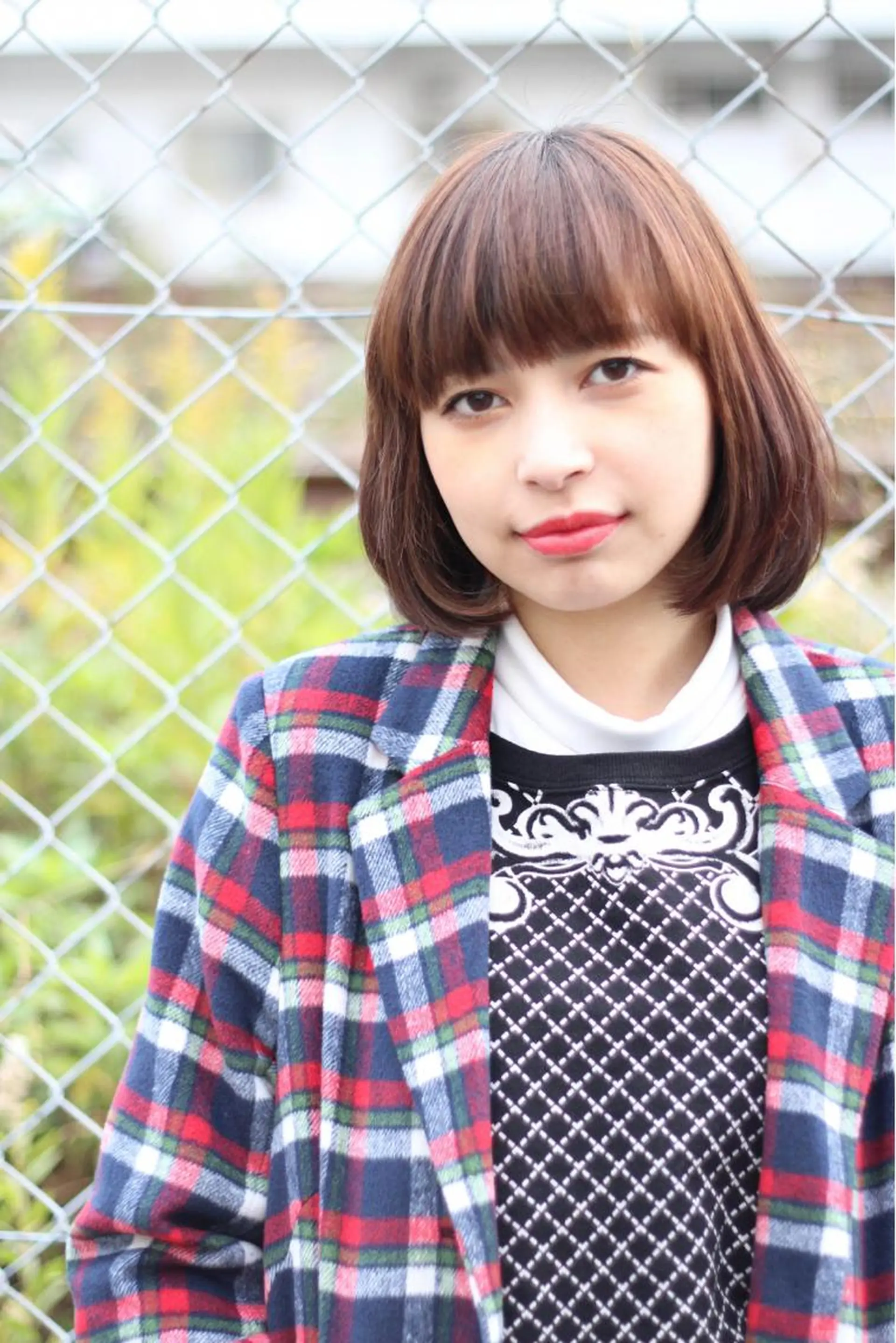 ショート カット ill【イル】天神西通り店所属・髪質改善縮毛矯正/暖 色カラー/ウエダカナのヘアスタイル