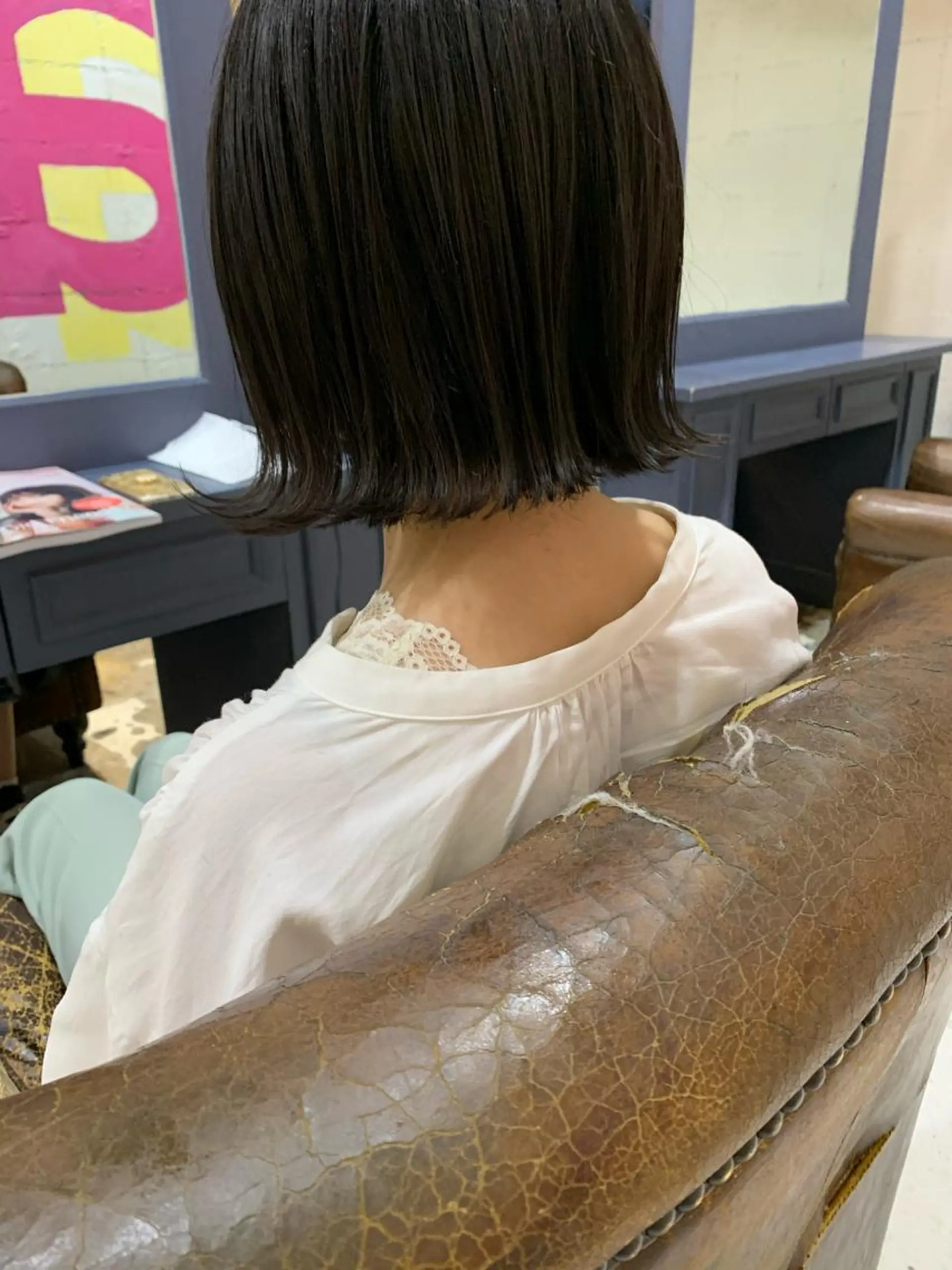 ミディアム カット ヘアカラー トリートメント La Lauren所属・ダブルカラー/ボブ/ 💈JUNYA💈のヘアスタイル