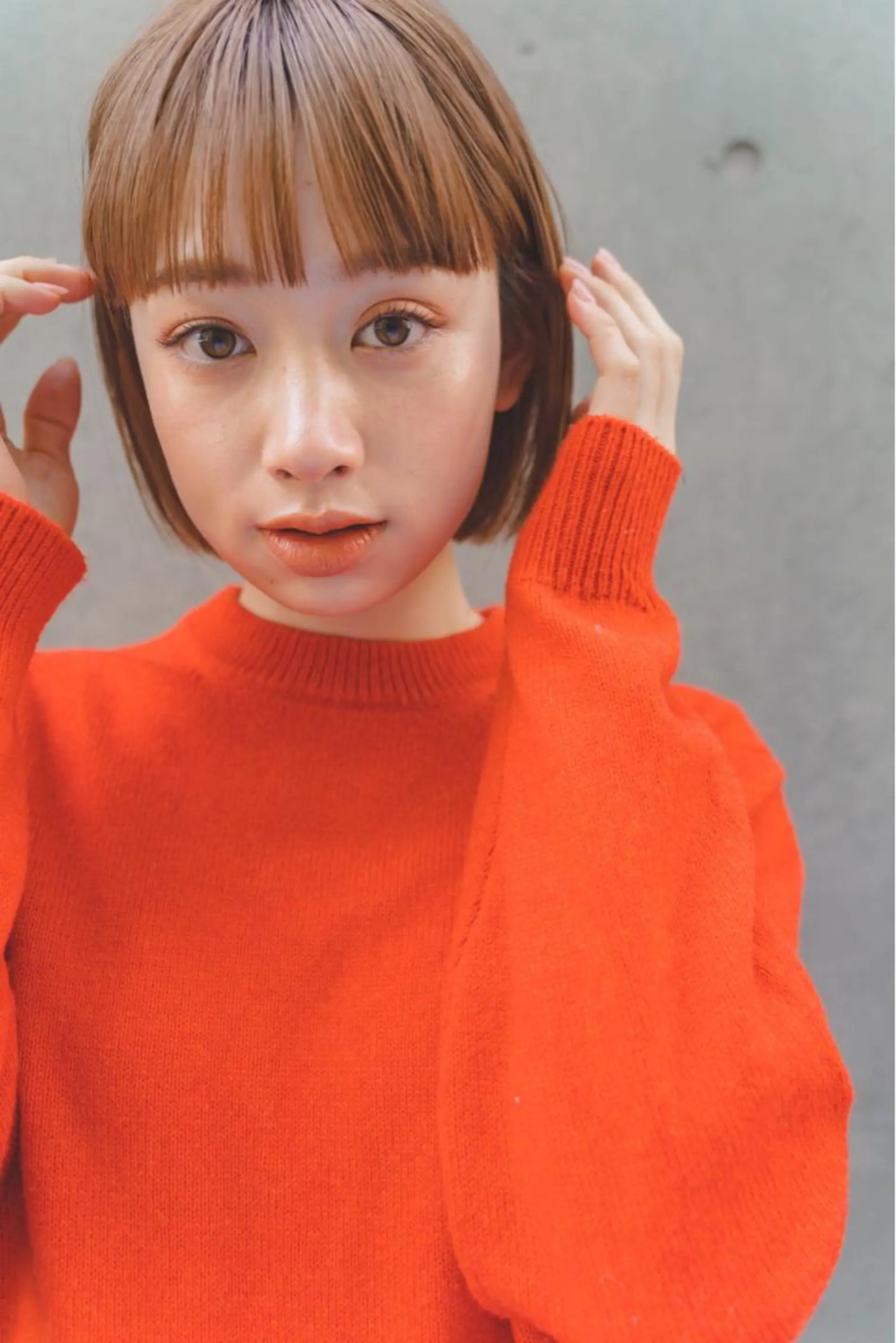 ショート 切りっぱなしボブ ボブ 🌈今野佑哉 ショートボブブリーチのヘアスタイル