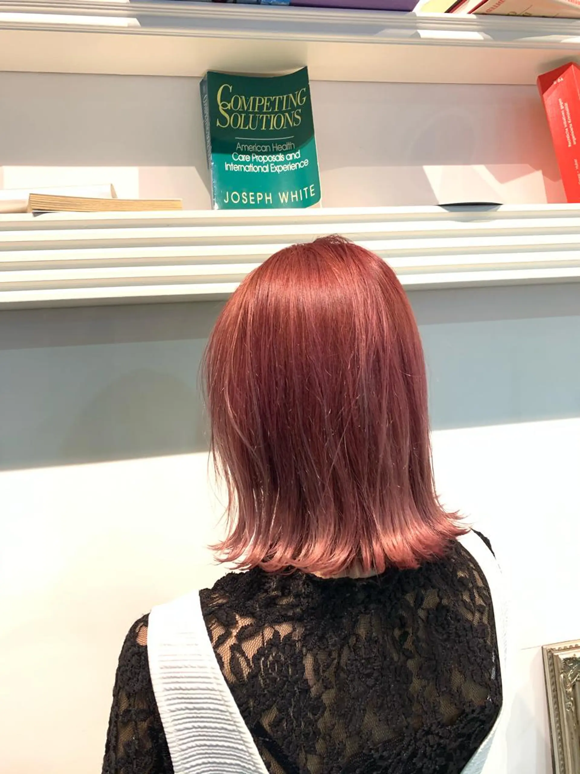 ミディアム ヘアカラー トリートメント ヘッドスパ ヘアセット 山口 竣也のヘアスタイル