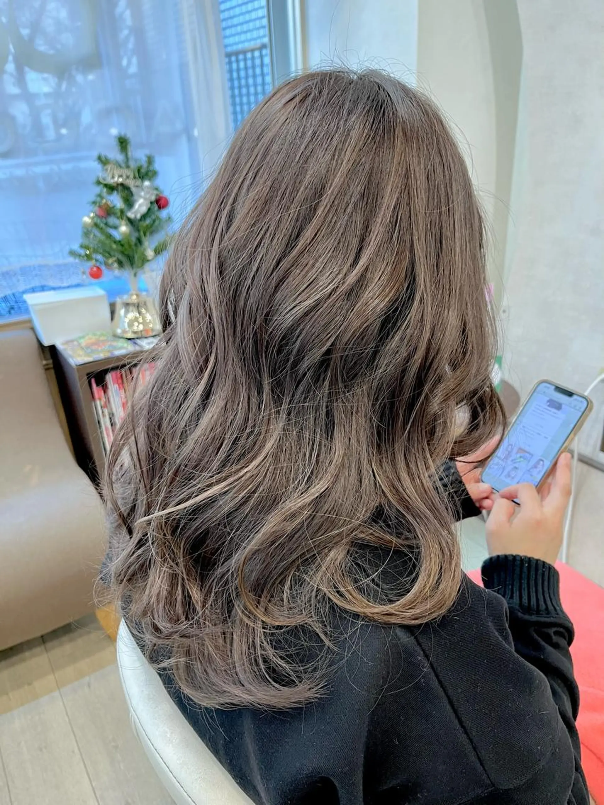 ロング カラー ヘアカラー トリートメント Ryoko 南草津のマツエク・マツパデザイン