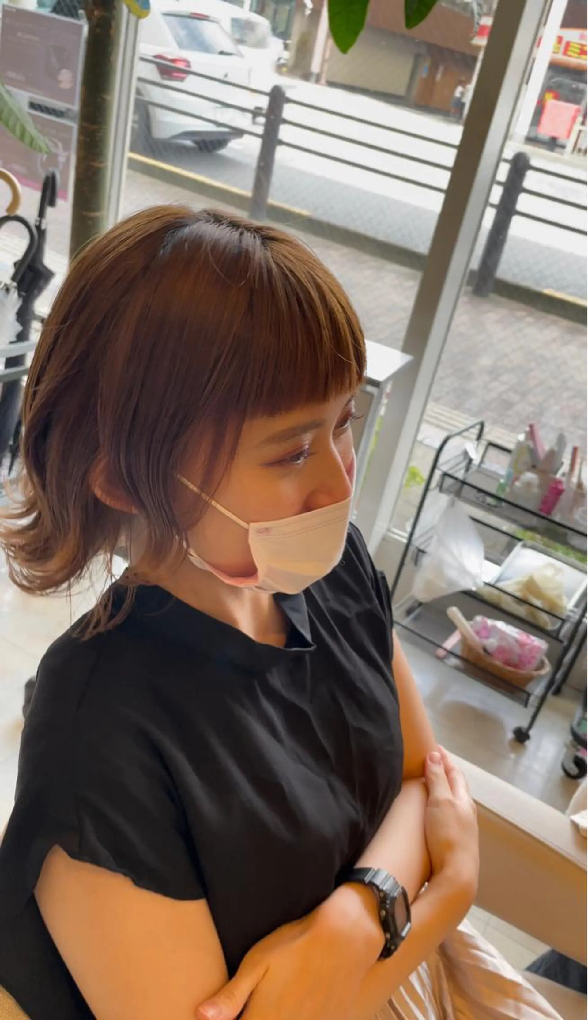 ショート ボブ カット 本田 卓也のヘアスタイル