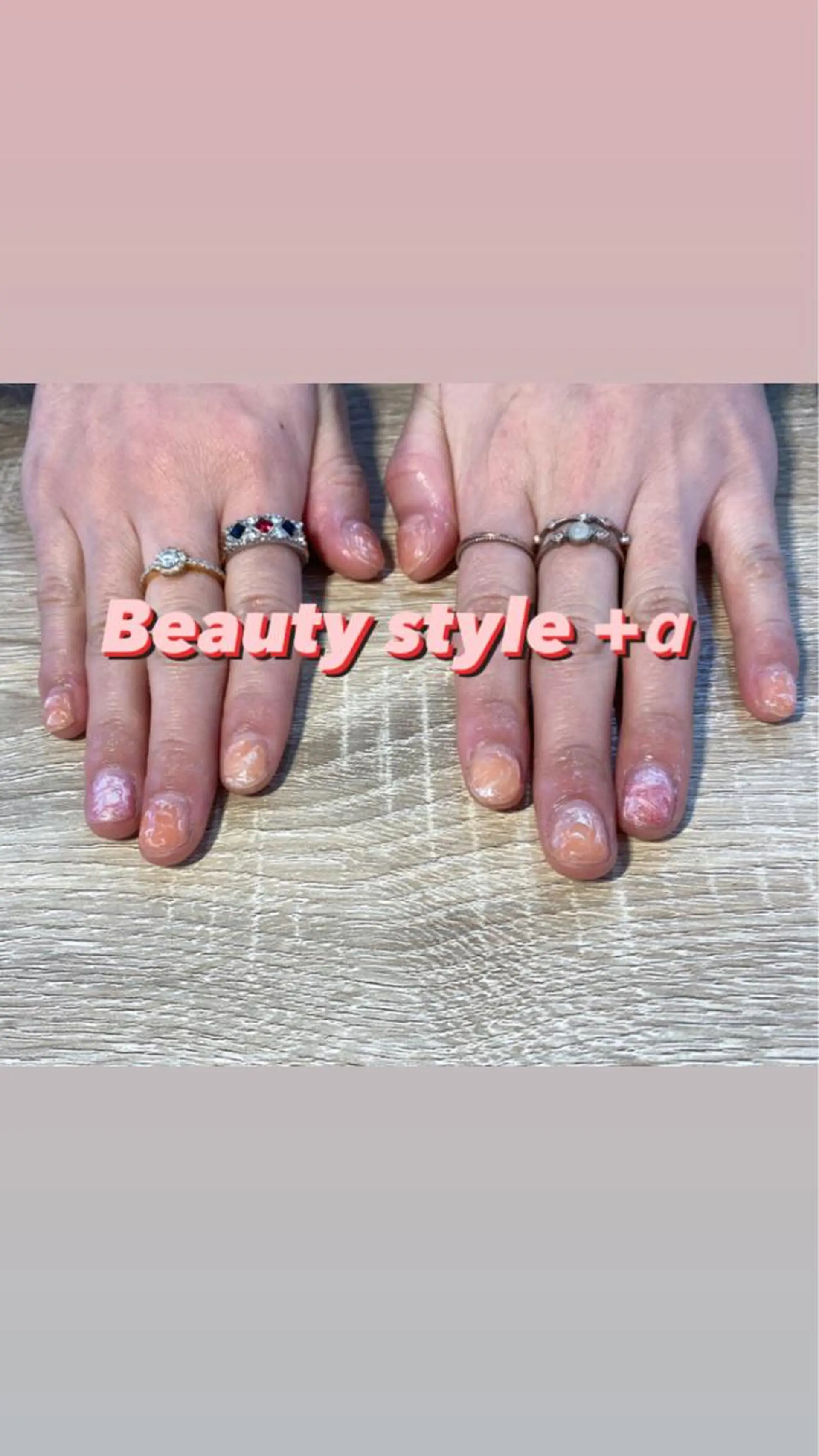 ネイル ニュアンスネイル Beauty style +α所属・Memezawa Nanaのネイルデザイン
