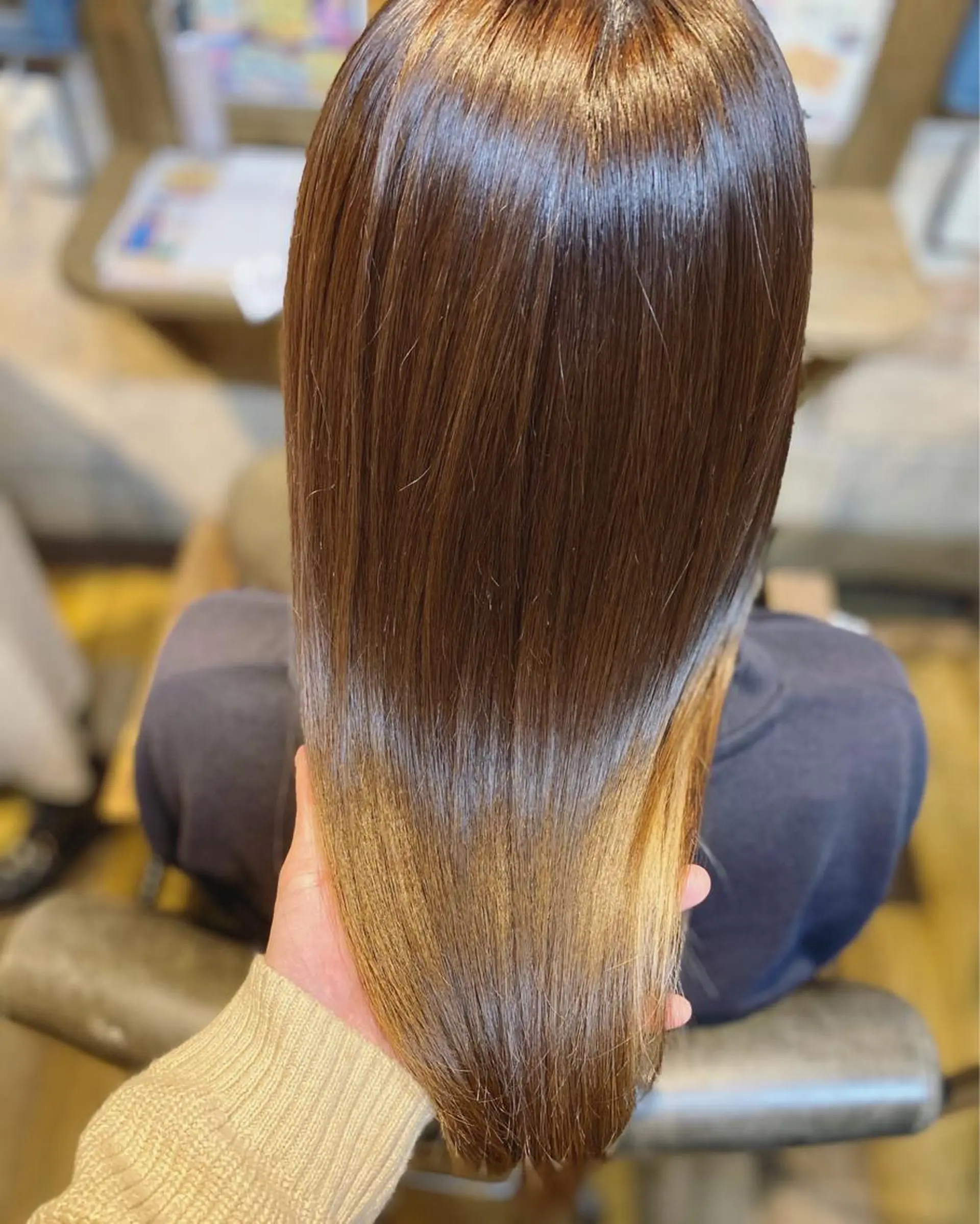 ロング カラー カット 縮毛矯正 トリートメント ヘッドスパ 🐠店長 二田直人🐠のヘアスタイル