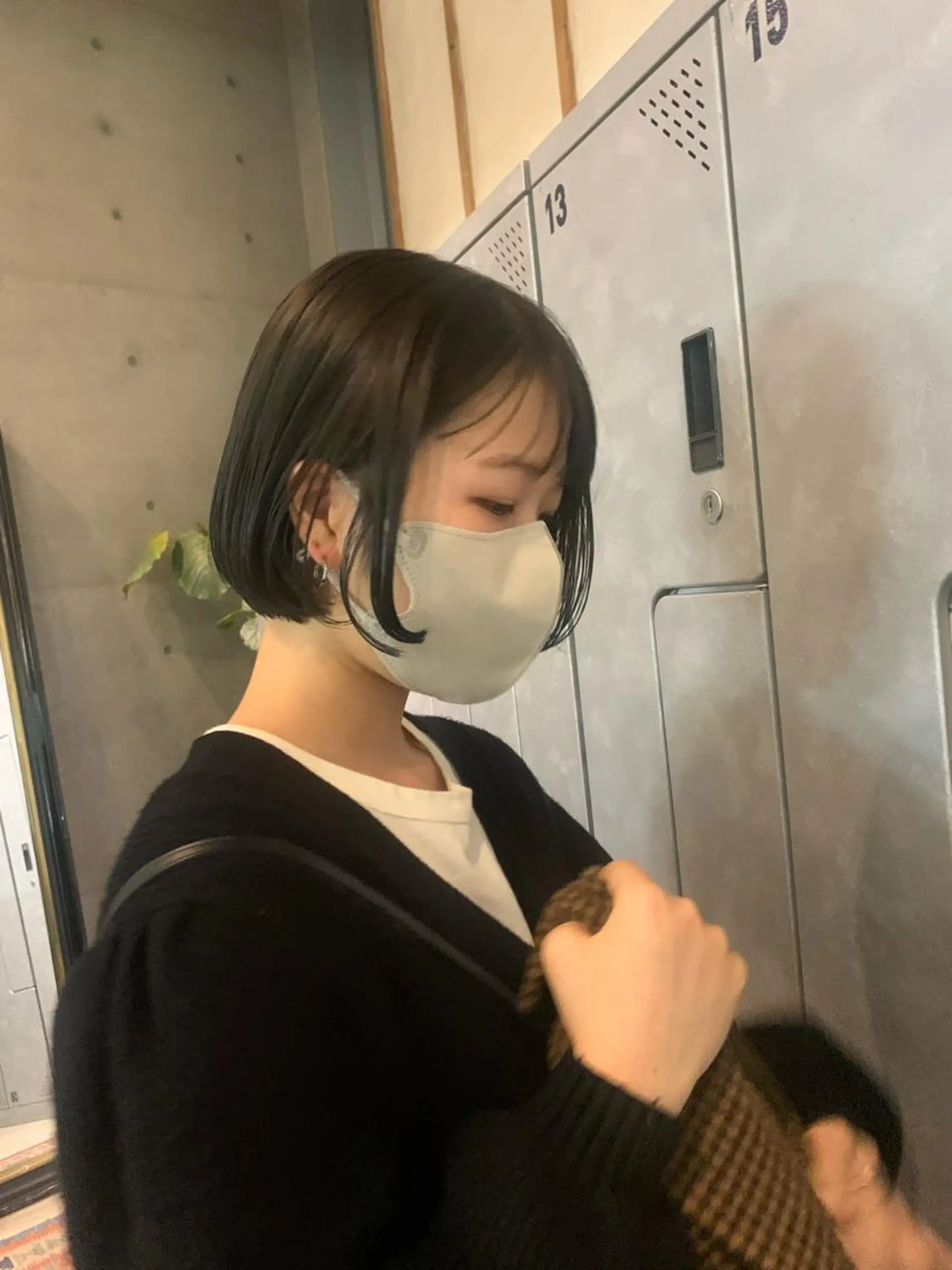 ショート ボブ/ベージュ/ パーマ🪿近森ゆいのヘアスタイル