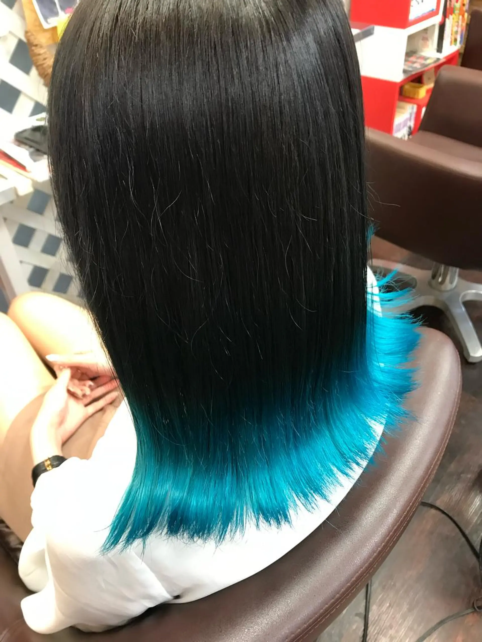 ミディアム カラー 髪質改善×艶カラー ANDIAMO 楓のヘアスタイル