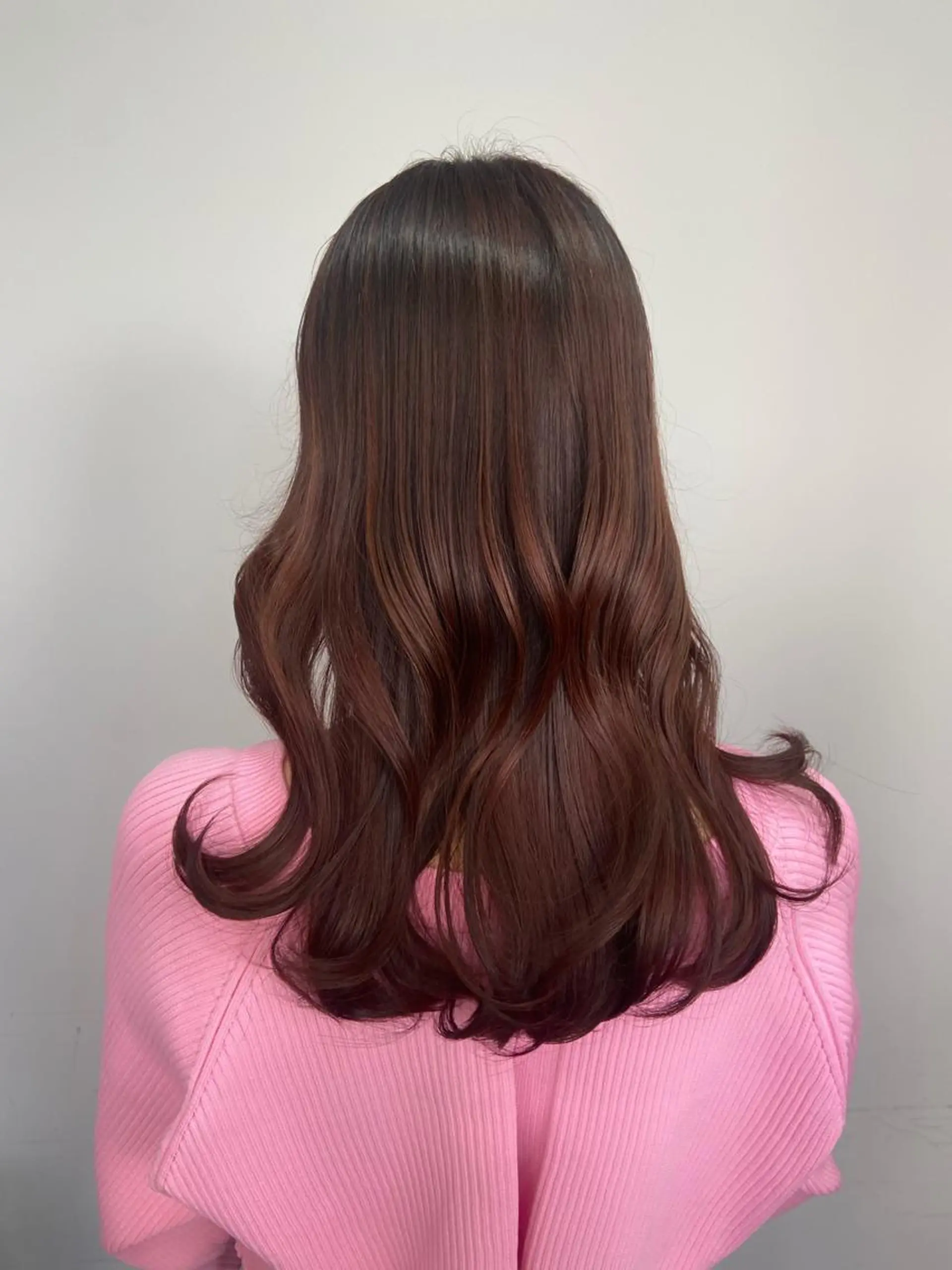 セミロング カラー カット ヘアカラー natsumi / N°ariaのヘアスタイル