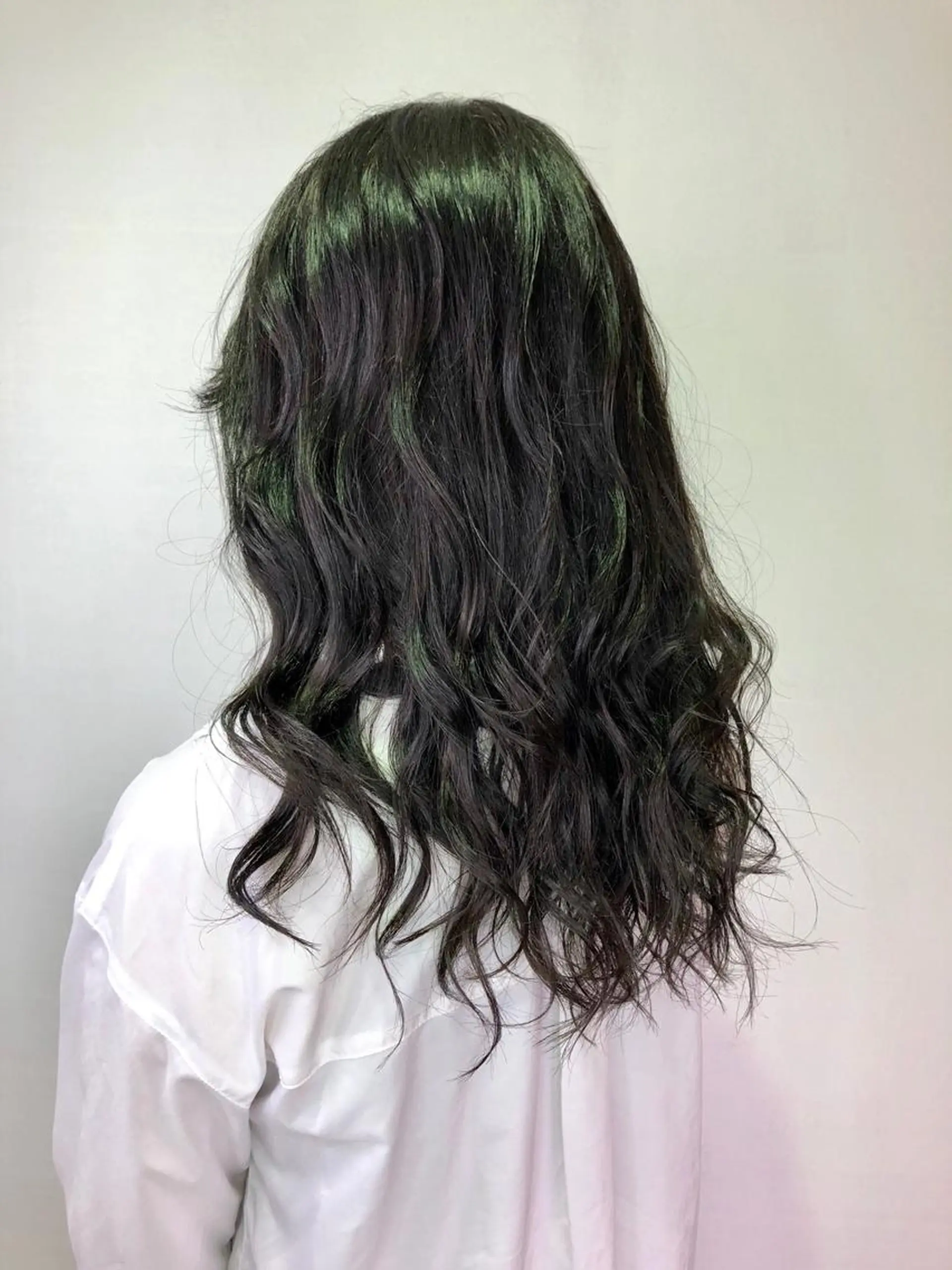 ロング カラー 黒髪 透明感カラー✨ツヤ髪 廣畑昌志のヘアスタイル