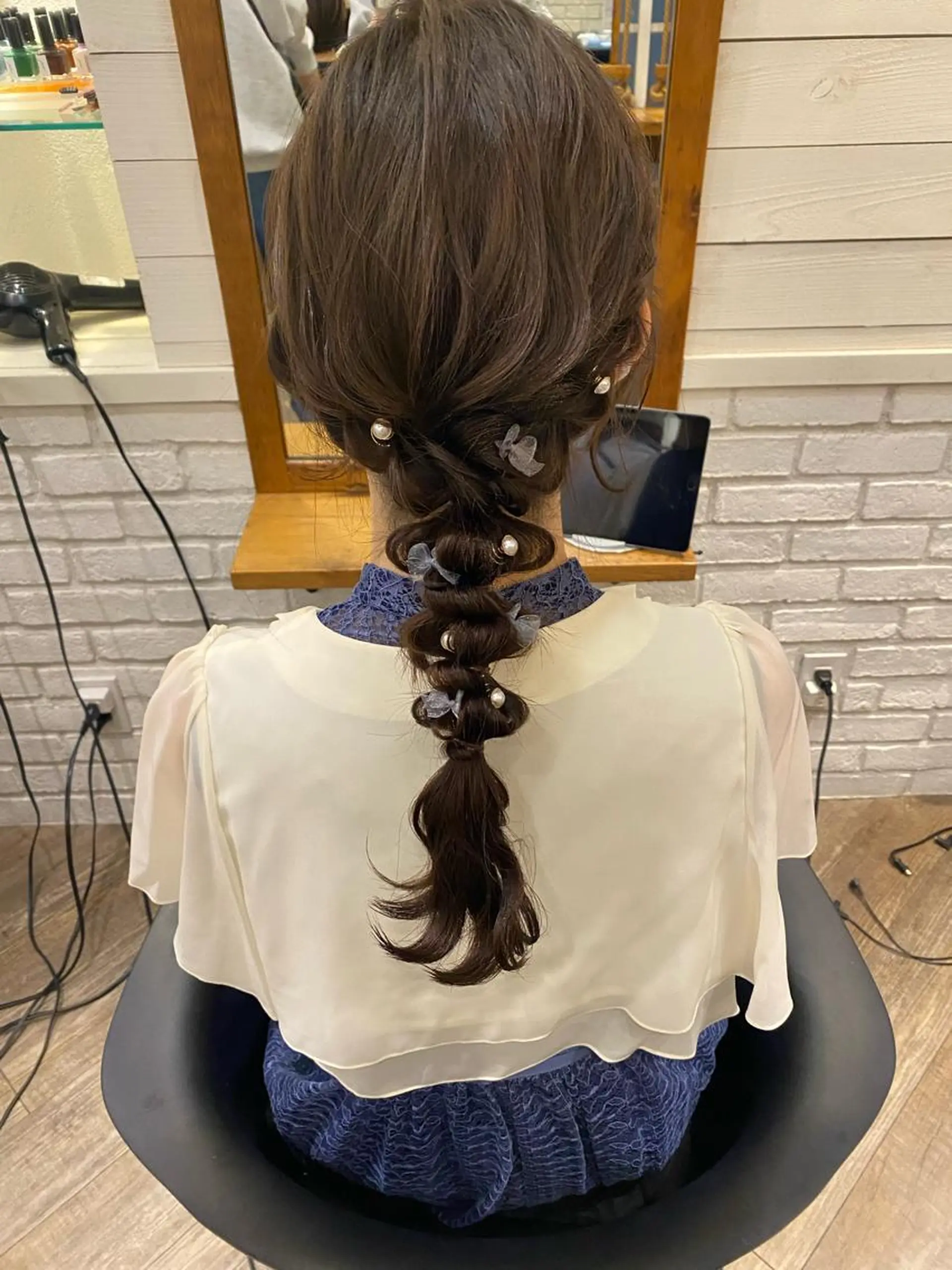 ヘアアレンジ 🌟アレンジが似合う カラー🌟Rumiのヘアスタイル