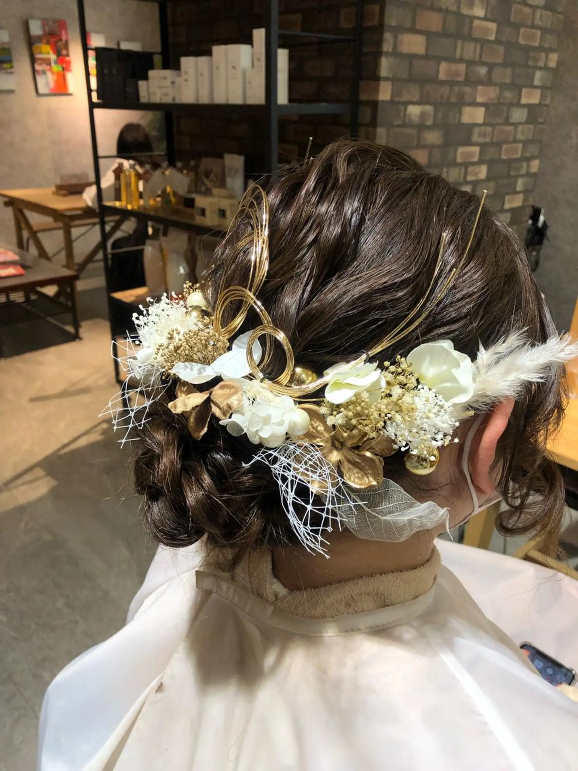 ミディアム 卒業式のヘアスタイル attrait アトレ　梅田店所属・阿部 玲奈のヘアスタイル