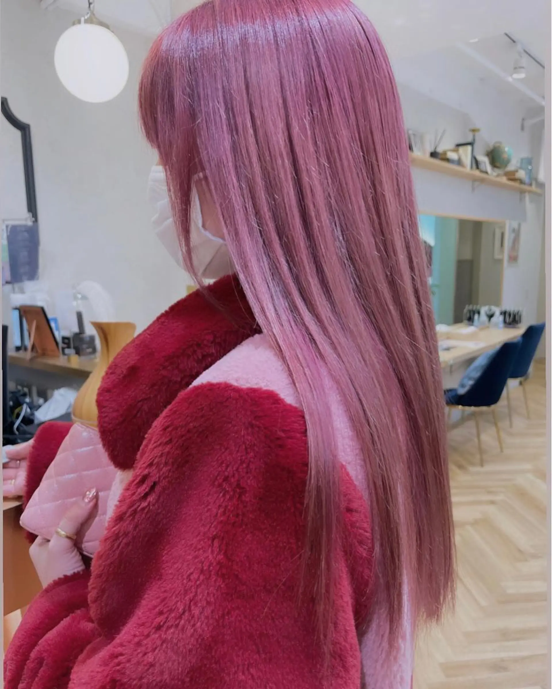 ミディアム カラー カット ヘアカラー トリートメント ♥️ブリーチ/ボブ/ レイヤー♥️maiのヘアスタイル