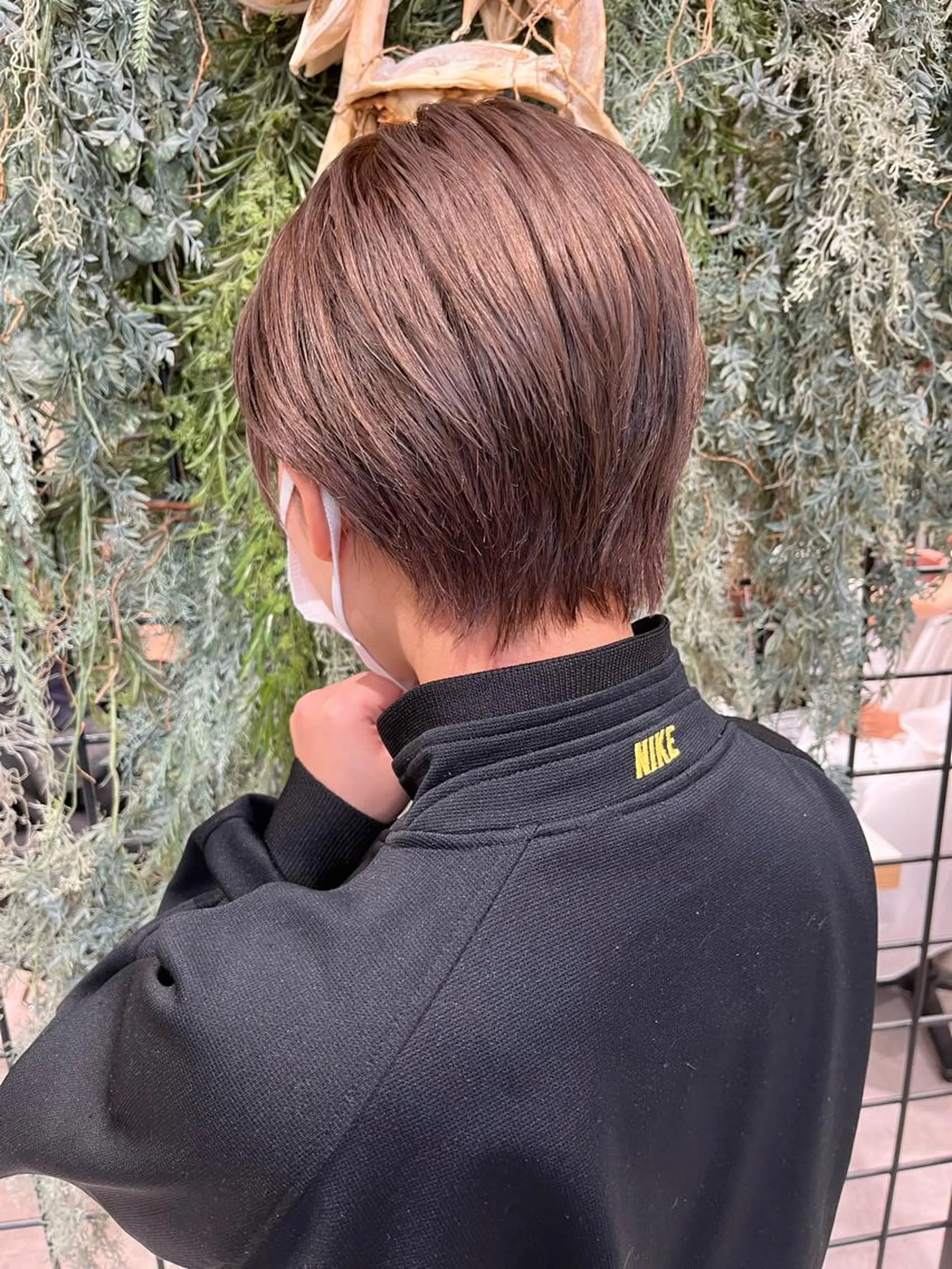 ショート カット ヘアカラー トリートメント ウルフ.クロスパーマ 🖤RYOKAのヘアスタイル