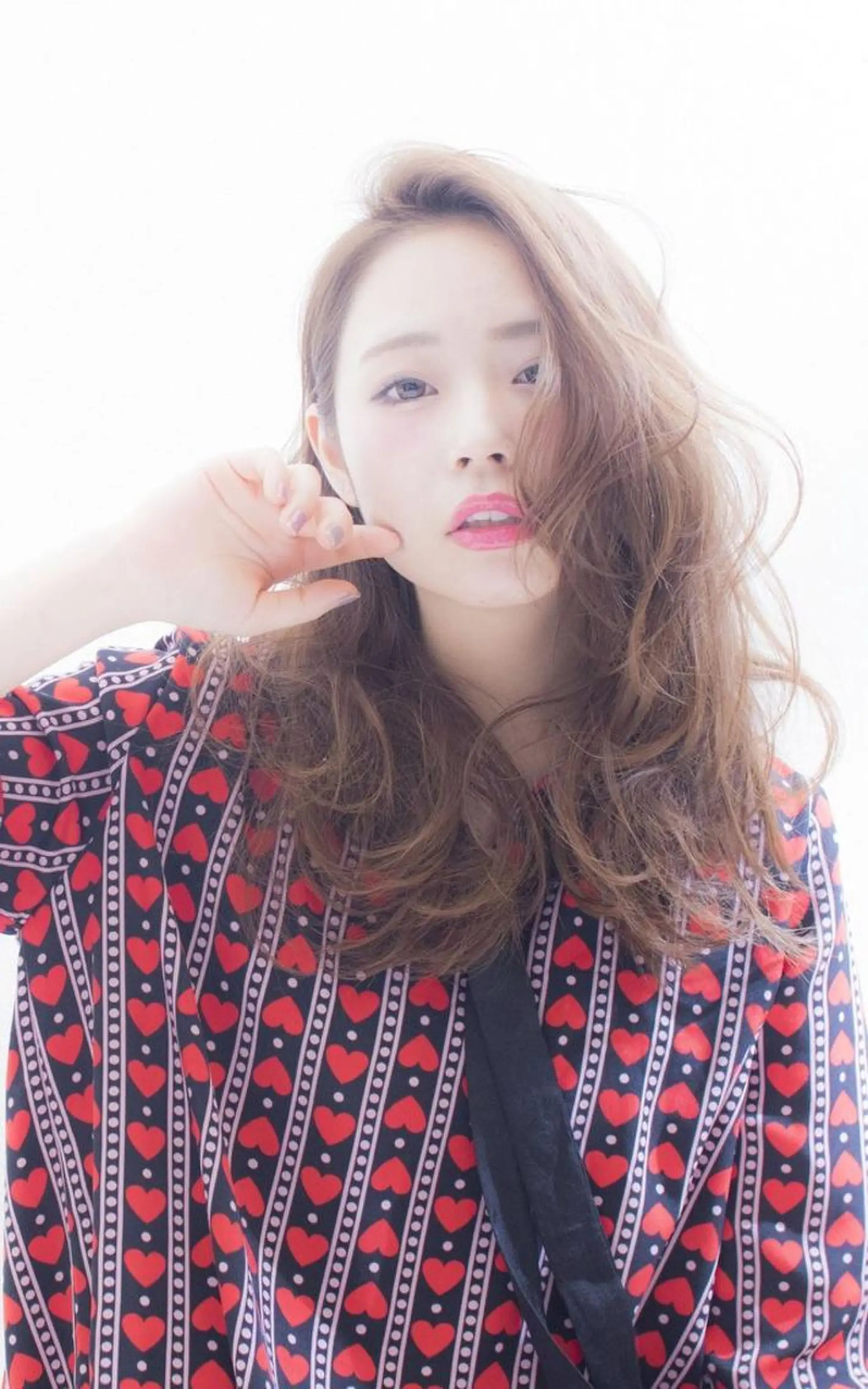 セミロング Agu  hair rupia 金沢店所属・金沢美容室/ 艶髪/夜営業/JINのヘアスタイル