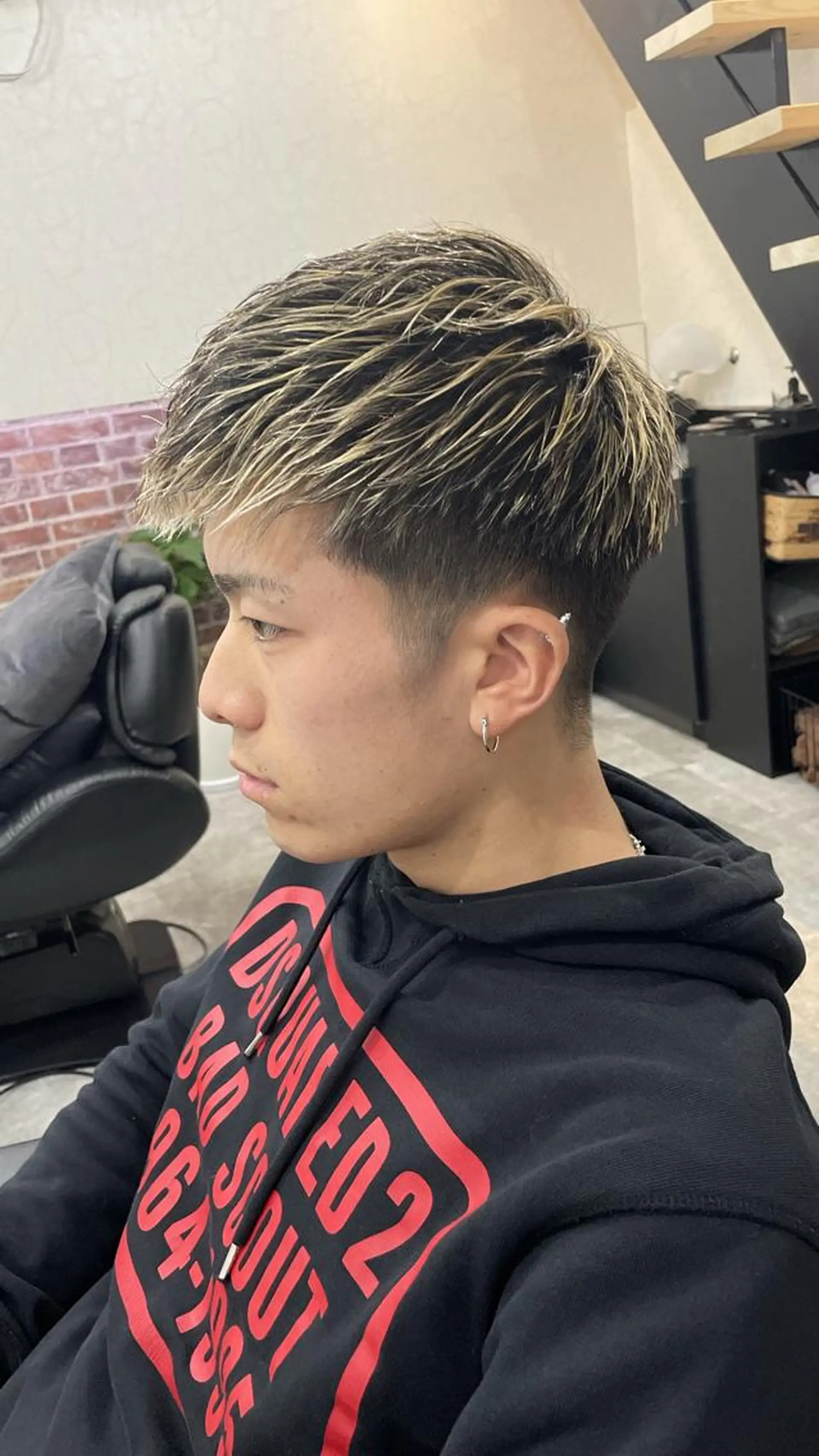 ショート カラー メンズ TETISS所属・💈メンズパーマ 南谷💈のヘアスタイル