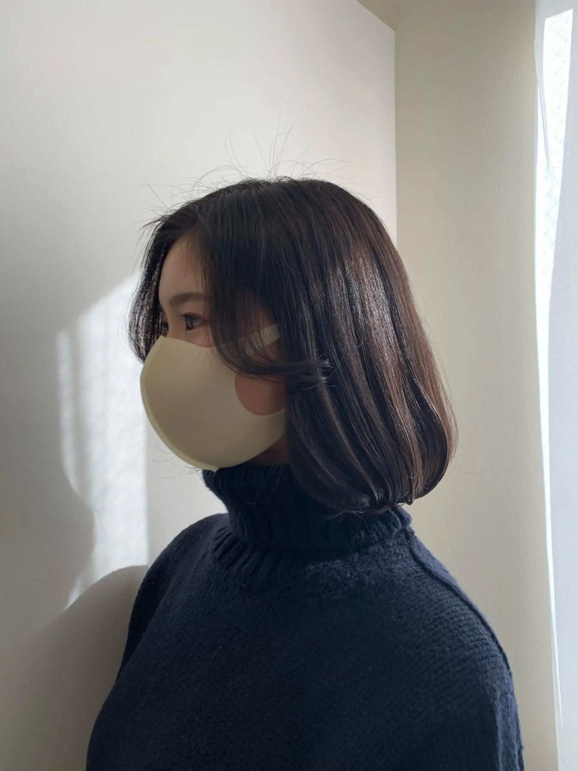 ミディアム カラー タンバルモリ 韓国風ヘア 現地韓国ヘア🇰🇷 Chisaki치사키のヘアスタイル